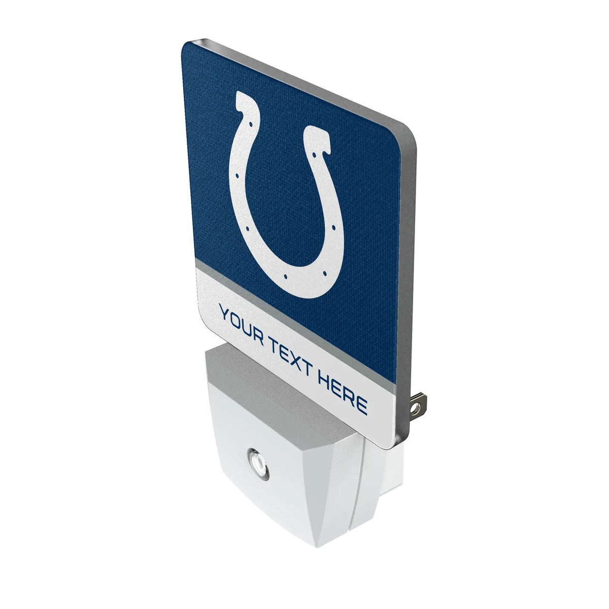 Indianapolis Colts Personalized Endzone Solid Night Light 2-Pack - Isometric View