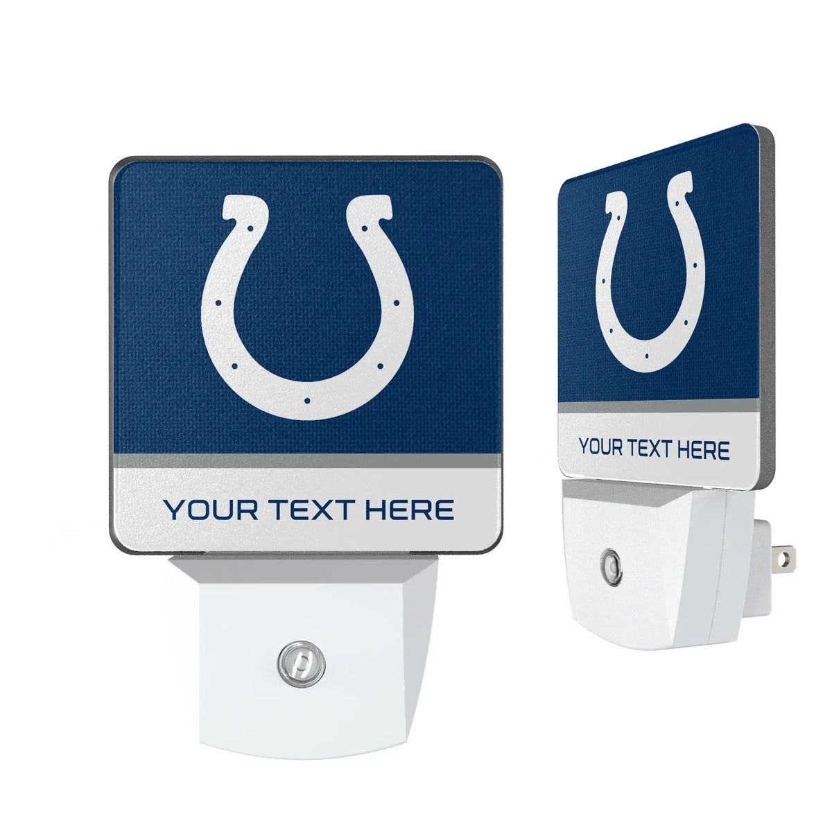 Indianapolis Colts Personalized Endzone Solid Night Light 2-Pack