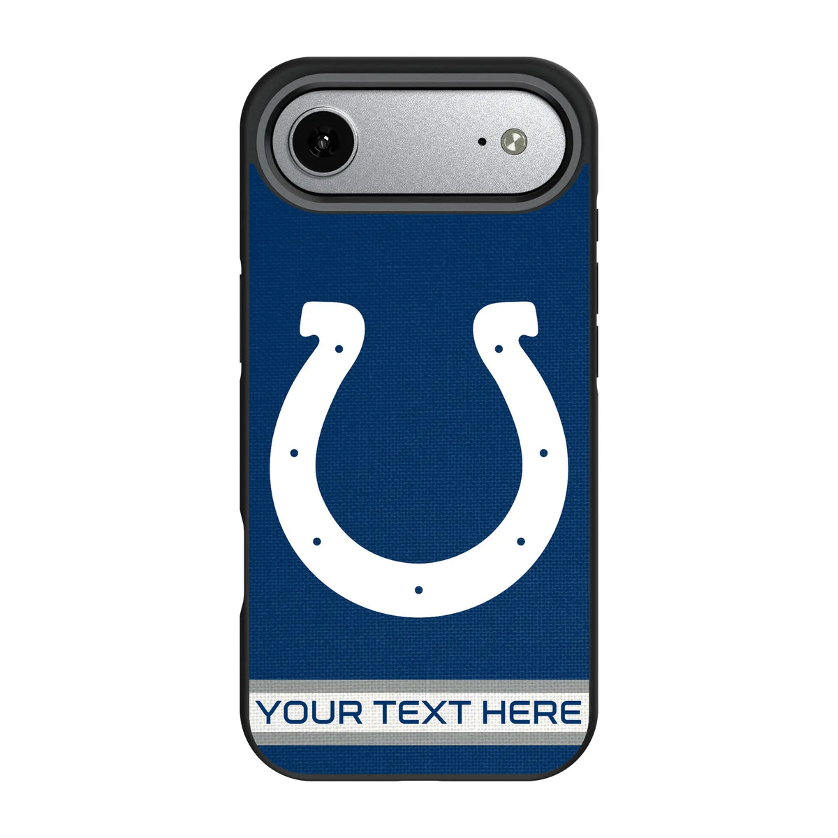 Indianapolis Colts Personalized Stripe iPhone Bump Phone Case for Apple iPhone#Device_iPhone Air
