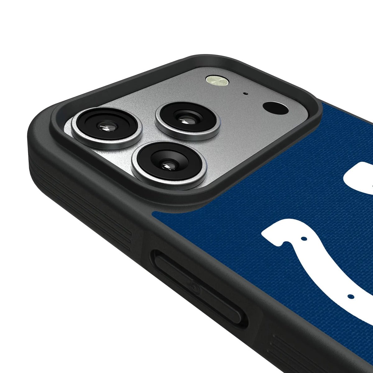Indianapolis Colts Personalized Stripe iPhone Bump Phone Case for Apple iPhone - Detail#Device_iPhone 17 Pro