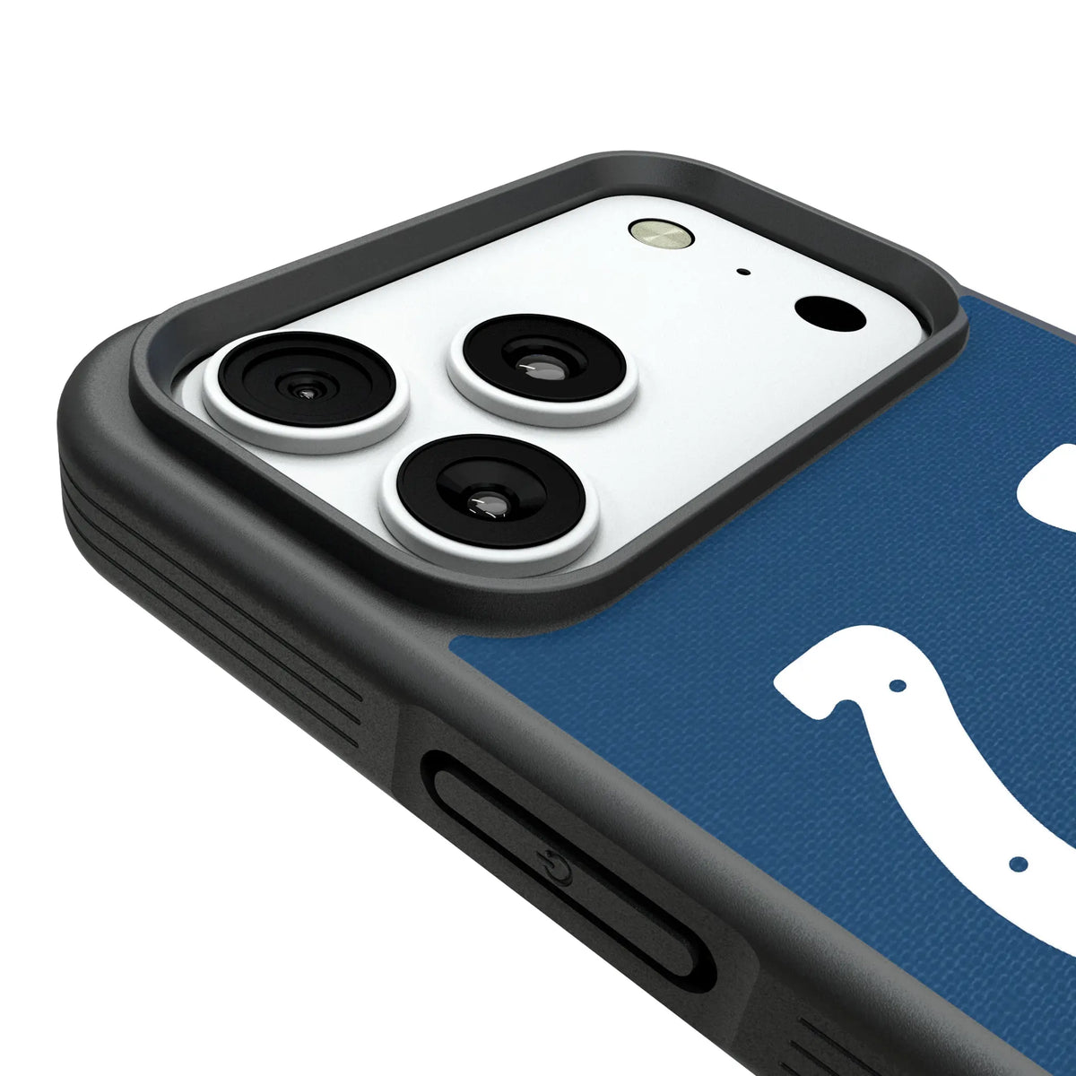 Indianapolis Colts Personalized Stripe iPhone Bump Phone Case for Apple iPhone - Detail#Device_iPhone 18 Pro Max