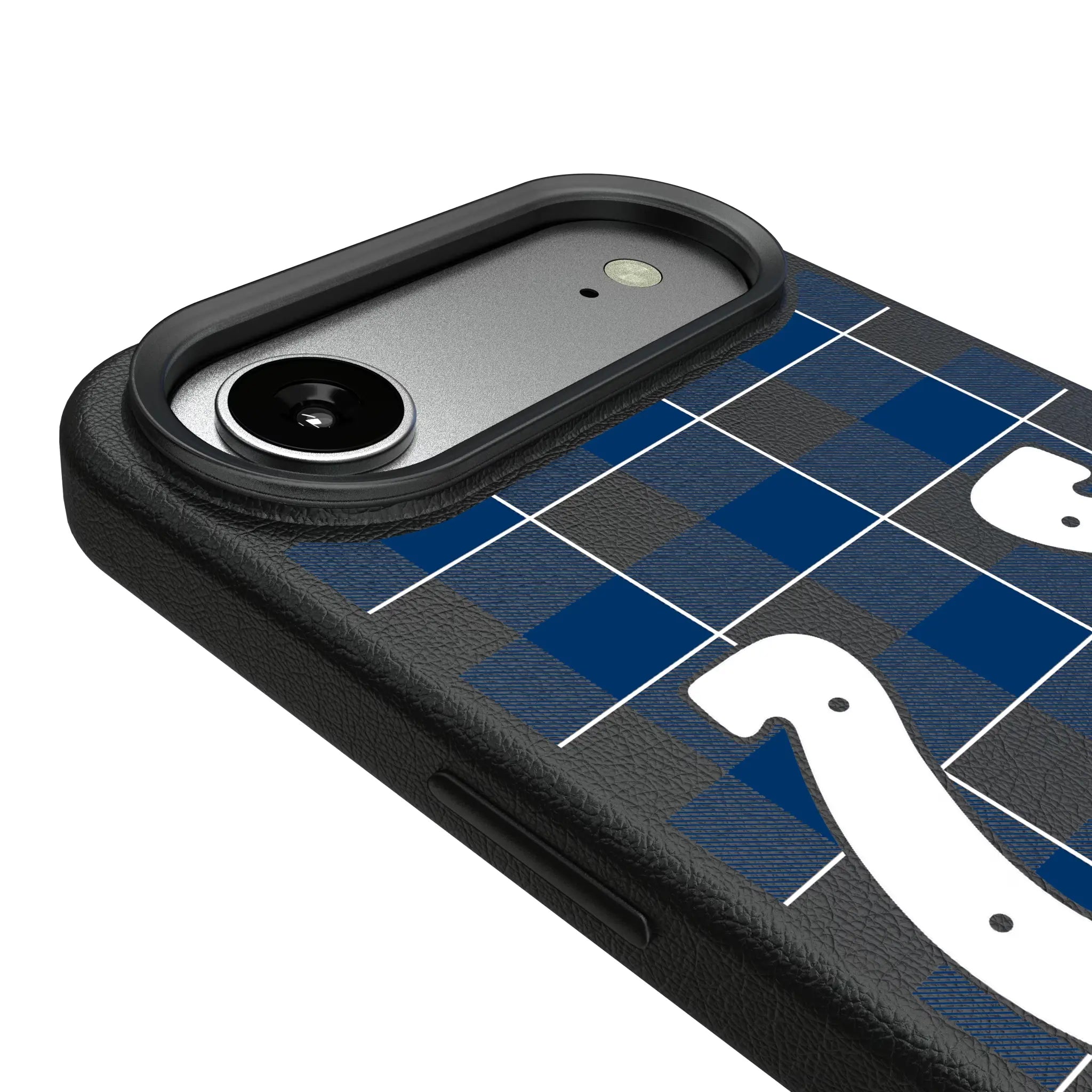 Indianapolis Colts Plaid iPhone MagSafe Compatible Phone Case for Apple iPhone - Detail#Device_iPhone Air