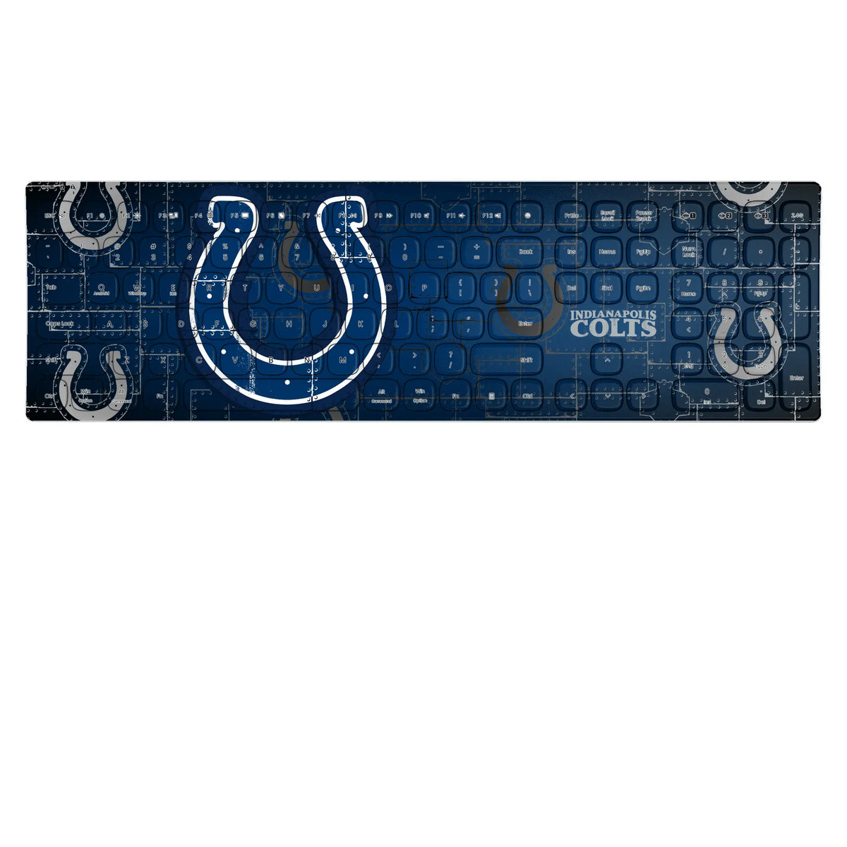 Indianapolis Colts Rivet KKB605 Curved Wireless Keyboard