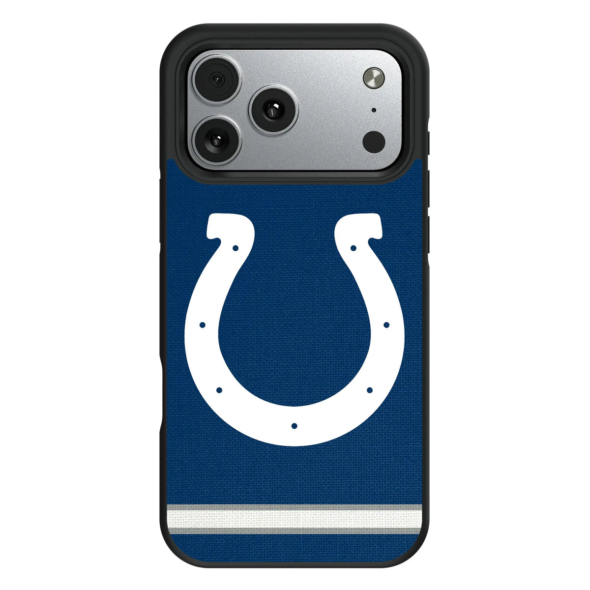Indianapolis Colts Stripe iPhone Bump Phone Case for Apple iPhone#Device_iPhone 17 Pro Max
