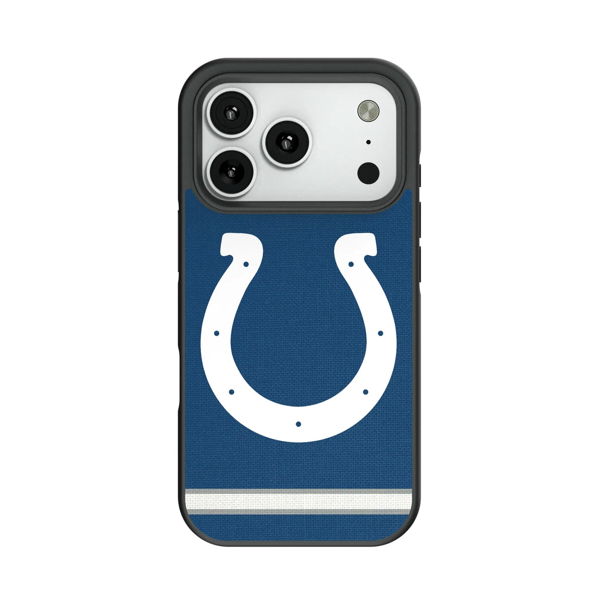 Indianapolis Colts Stripe Bump Phone Case for Apple iPhone