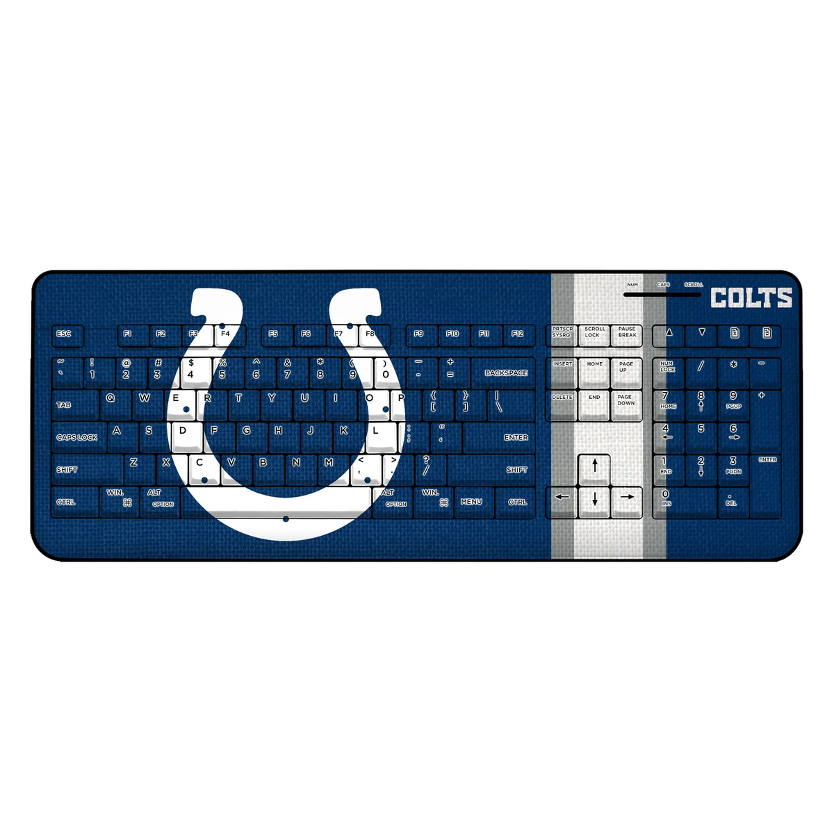 Indianapolis Colts Stripe Wireless USB Keyboard