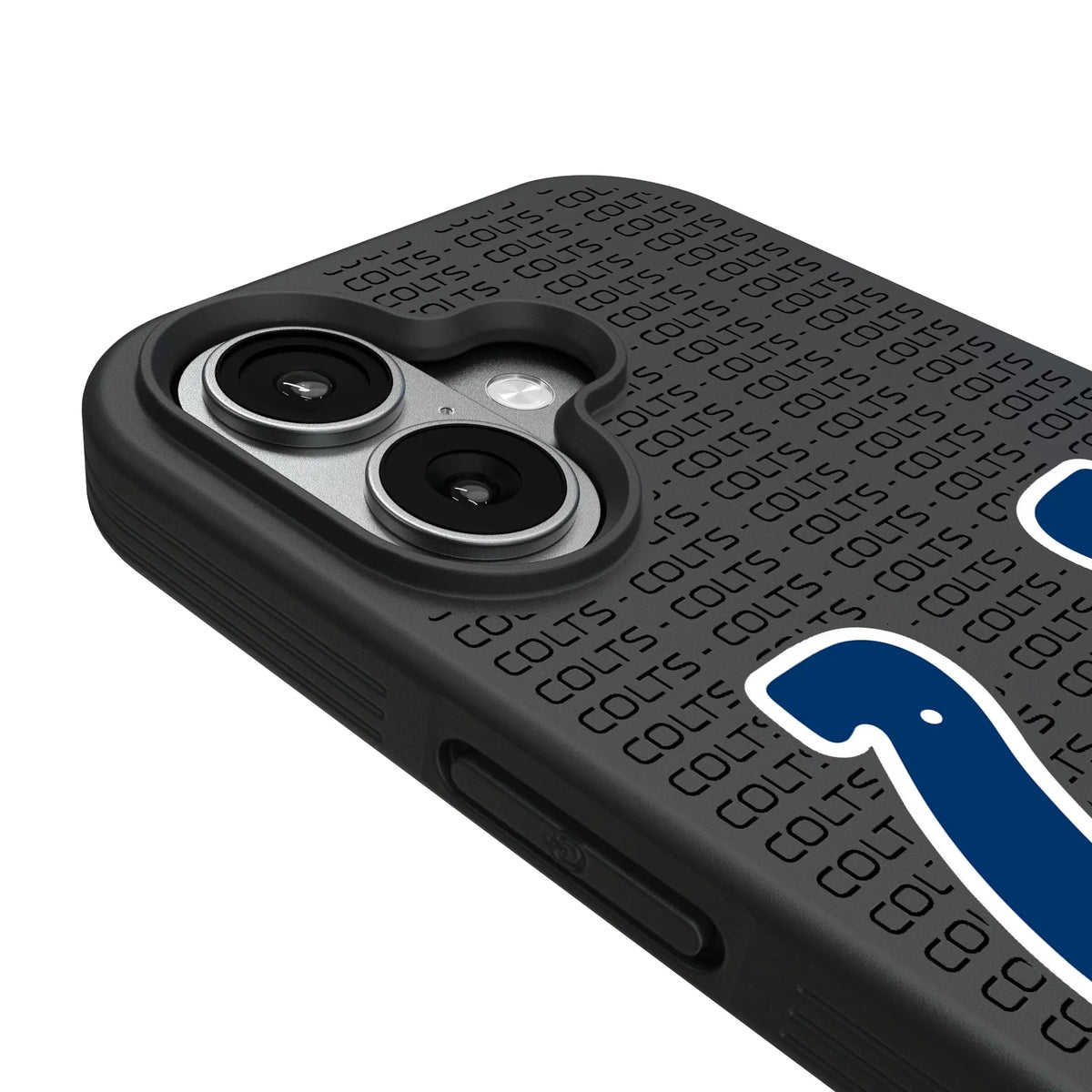 Indianapolis Colts Text Backdrop iPhone Bump Phone Case for Apple iPhone - Detail#Device_iPhone 17