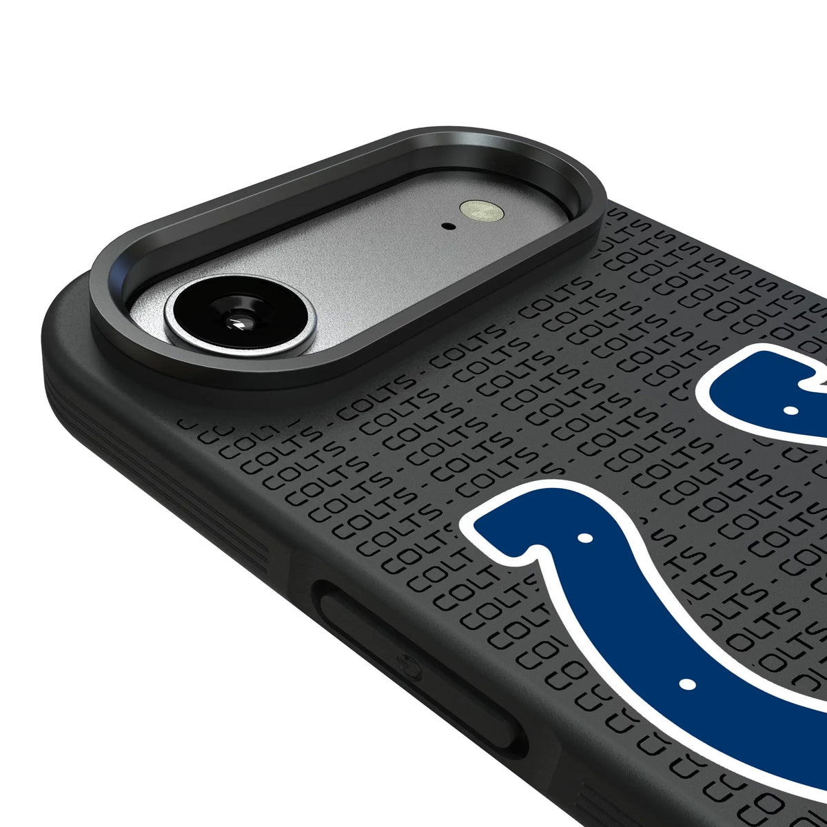 Indianapolis Colts Text Backdrop iPhone Bump Phone Case for Apple iPhone - Detail#Device_iPhone Air