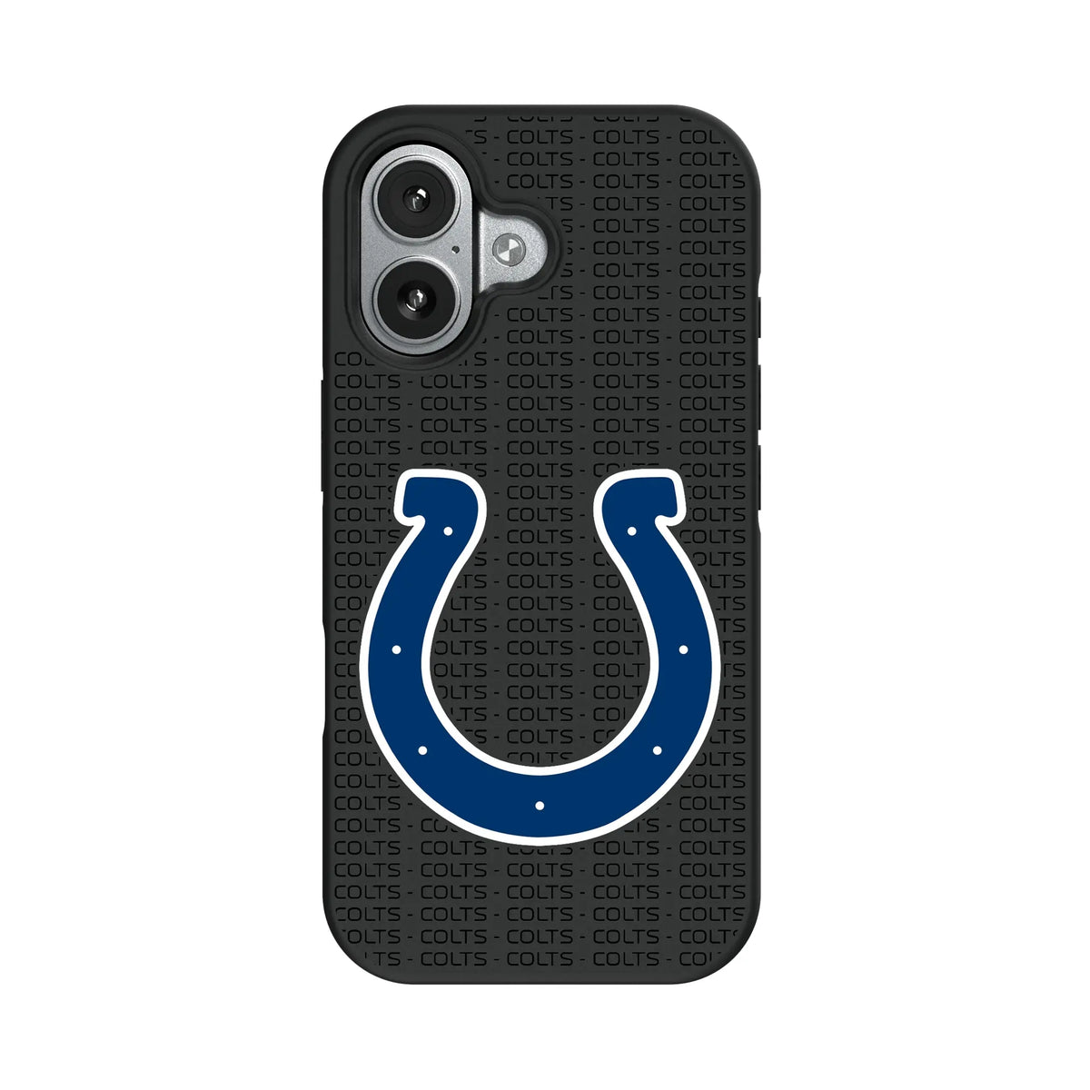 Indianapolis Colts Text Backdrop iPhone Bump Phone Case for Apple iPhone#Device_iPhone 17