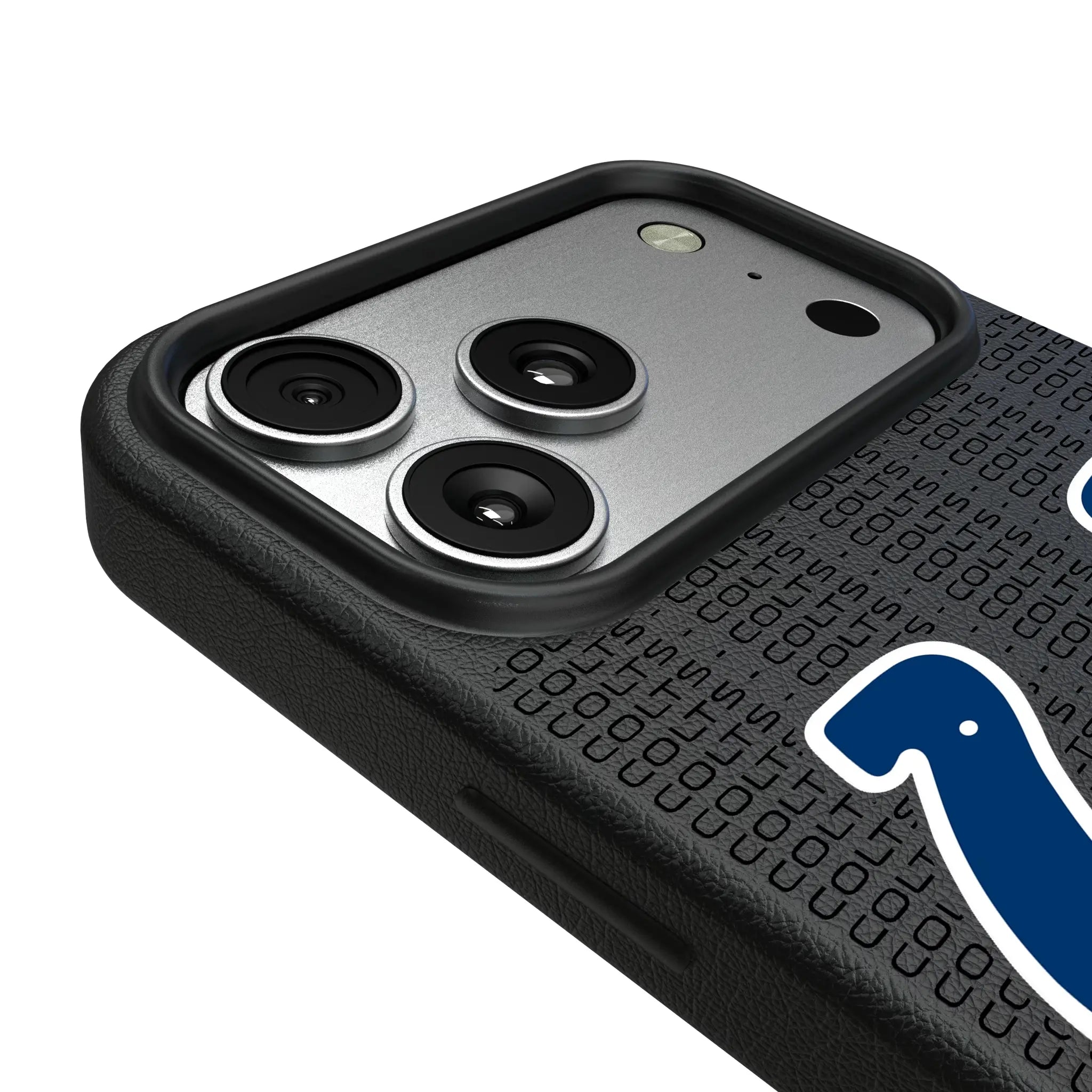 Indianapolis Colts Text Backdrop iPhone MagSafe Compatible Phone Case for Apple iPhone - Detail#Device_iPhone 17 Pro Max
