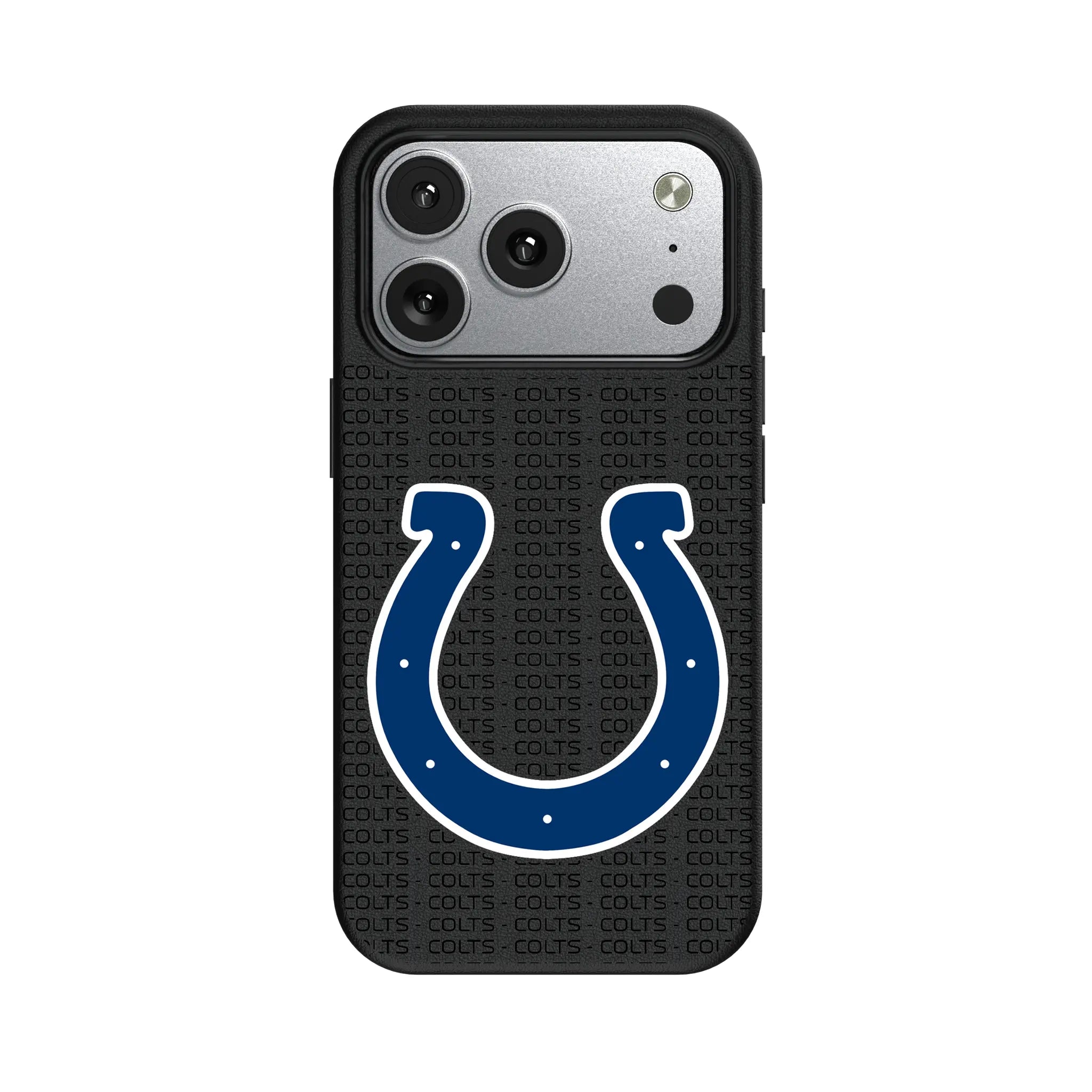 Indianapolis Colts Text Backdrop iPhone MagSafe Compatible Phone Case for Apple iPhone#Device_iPhone 17 Pro