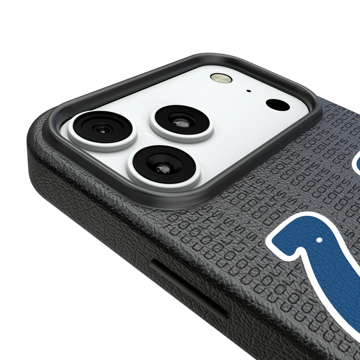 Indianapolis Colts Text Backdrop iPhone MagSafe Compatible Phone Case for Apple iPhone - Detail#Device_iPhone 18 Pro Max