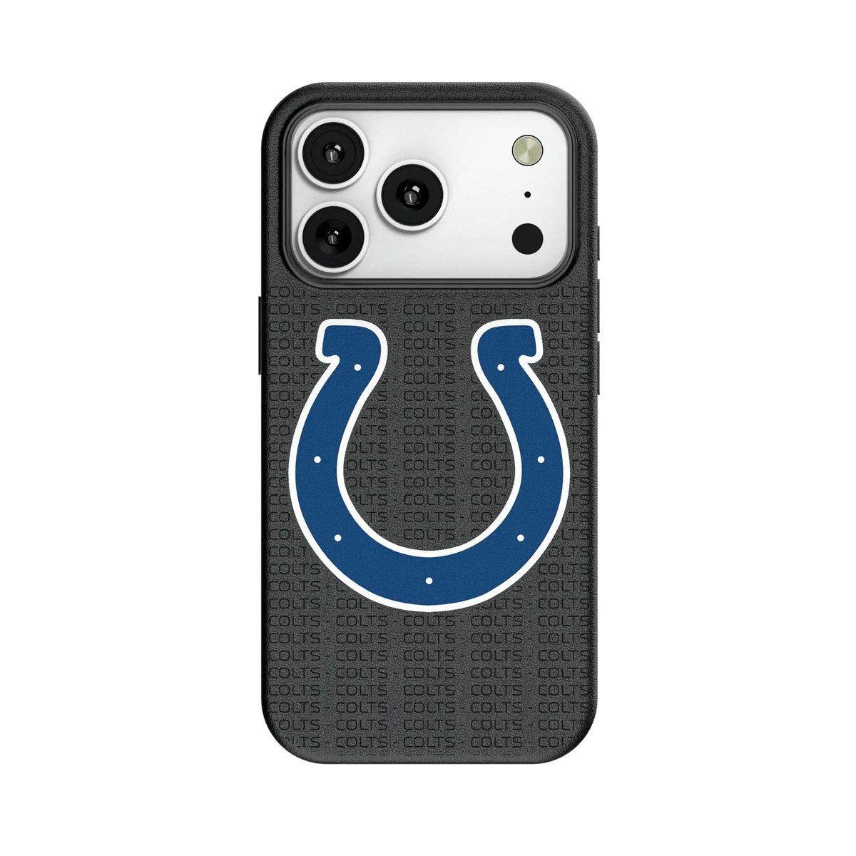 Indianapolis Colts Text Backdrop MagSafe Compatible Phone Case for Apple iPhone