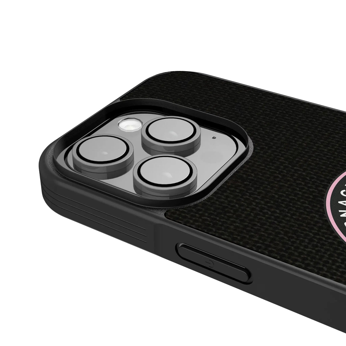 Inter Miami CF Diagonal Stripe iPhone Bump Phone Case for Apple iPhone - Detail
