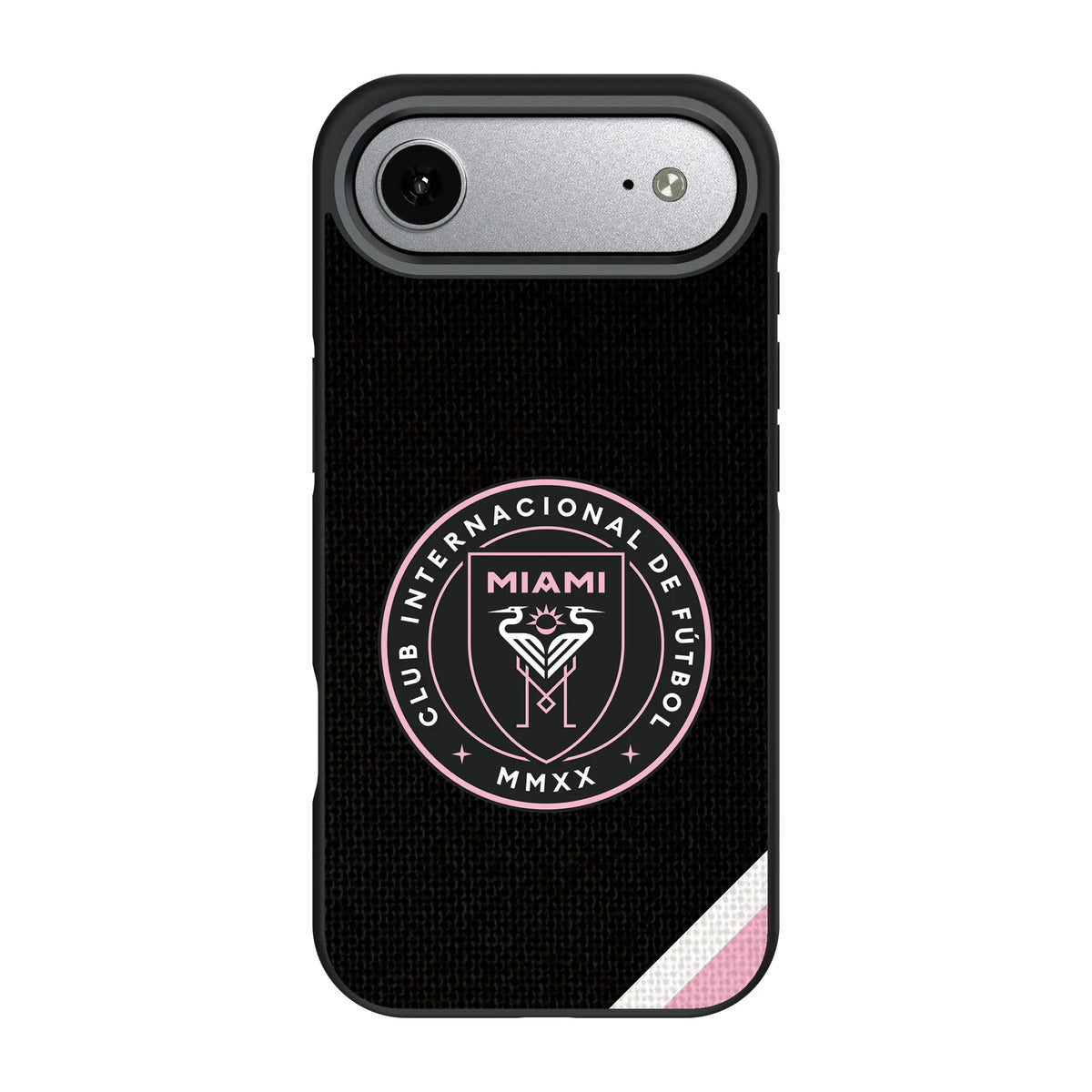 Inter Miami CF Diagonal Stripe iPhone Bump Phone Case for Apple iPhone#Device_iPhone Air