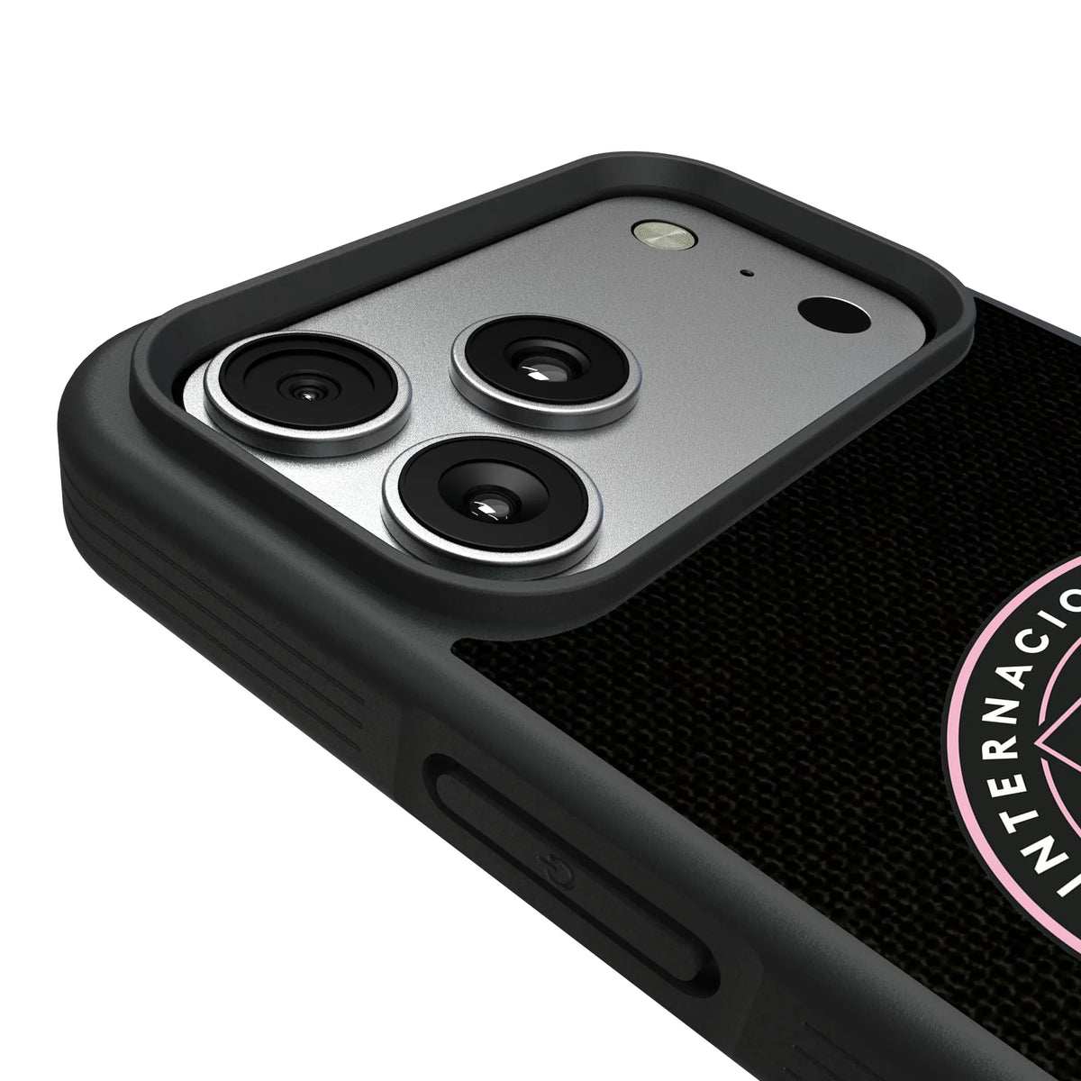Inter Miami CF Diagonal Stripe iPhone Bump Phone Case for Apple iPhone - Detail#Device_iPhone 17 Pro Max