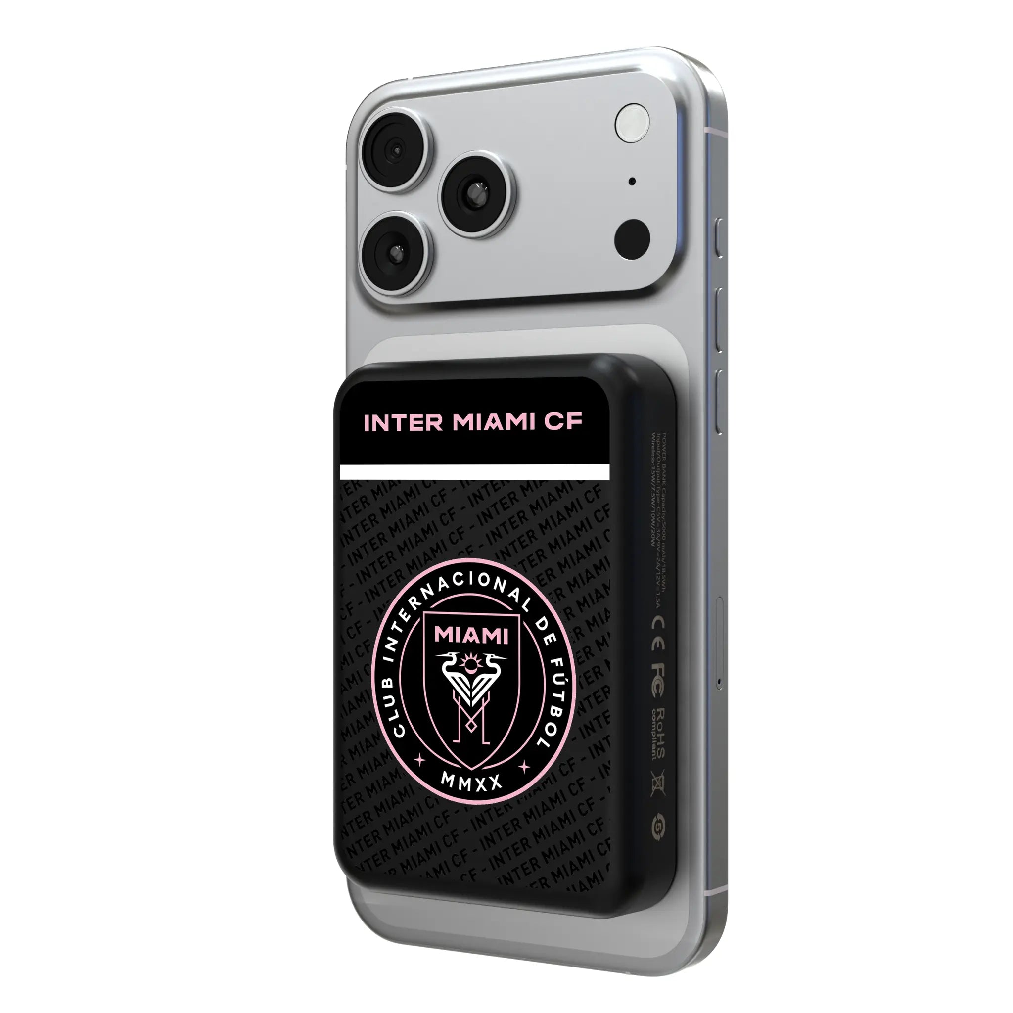 Inter Miami CF Endzone Plus Wireless Mag Power Bank