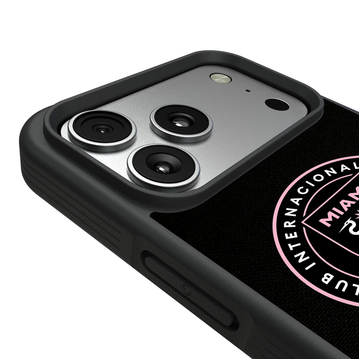 Inter Miami CF Endzone Solid iPhone Bump Phone Case for Apple iPhone - Detail#Device_iPhone 17 Pro Max