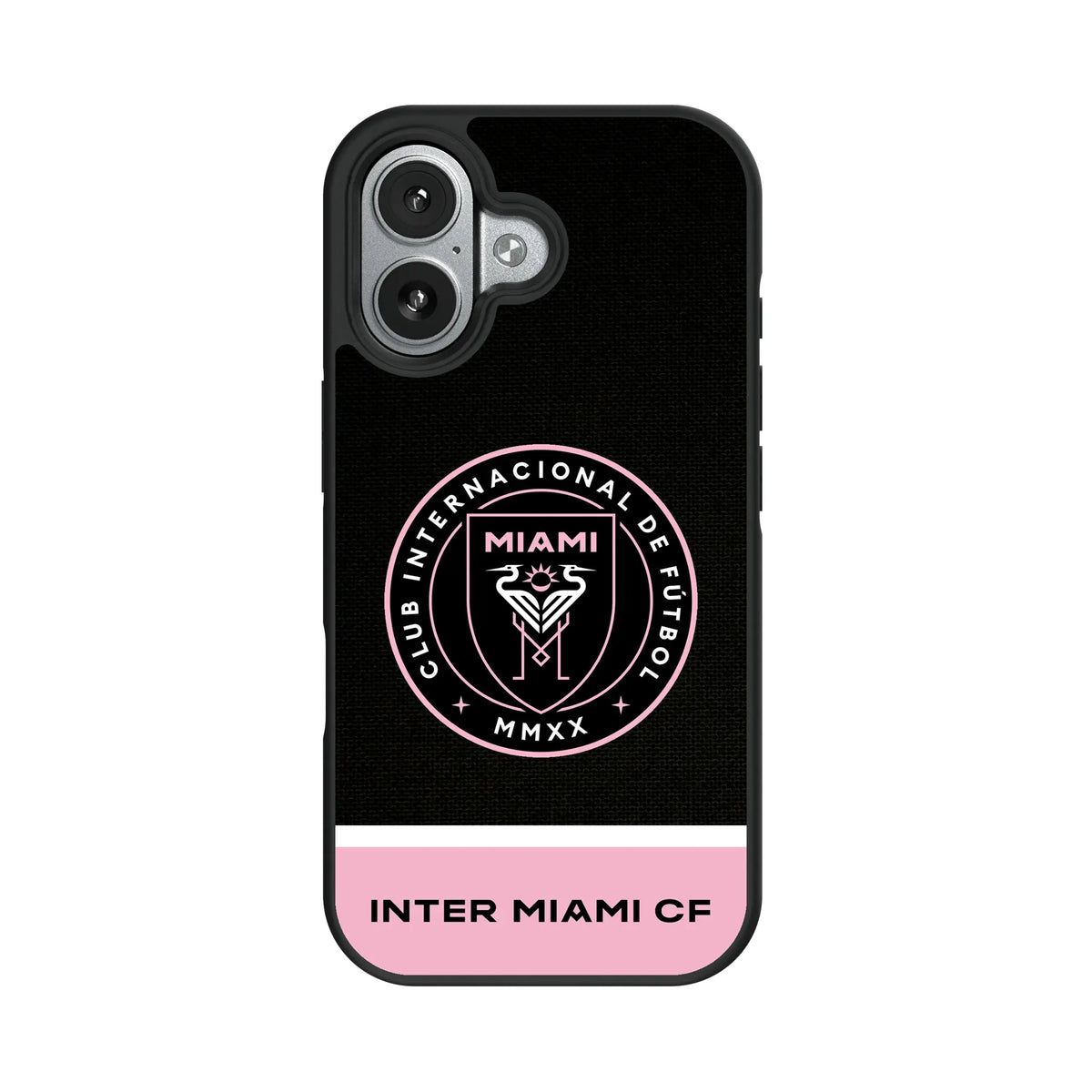 Inter Miami CF Endzone Solid iPhone Bump Phone Case for Apple iPhone#Device_iPhone 17