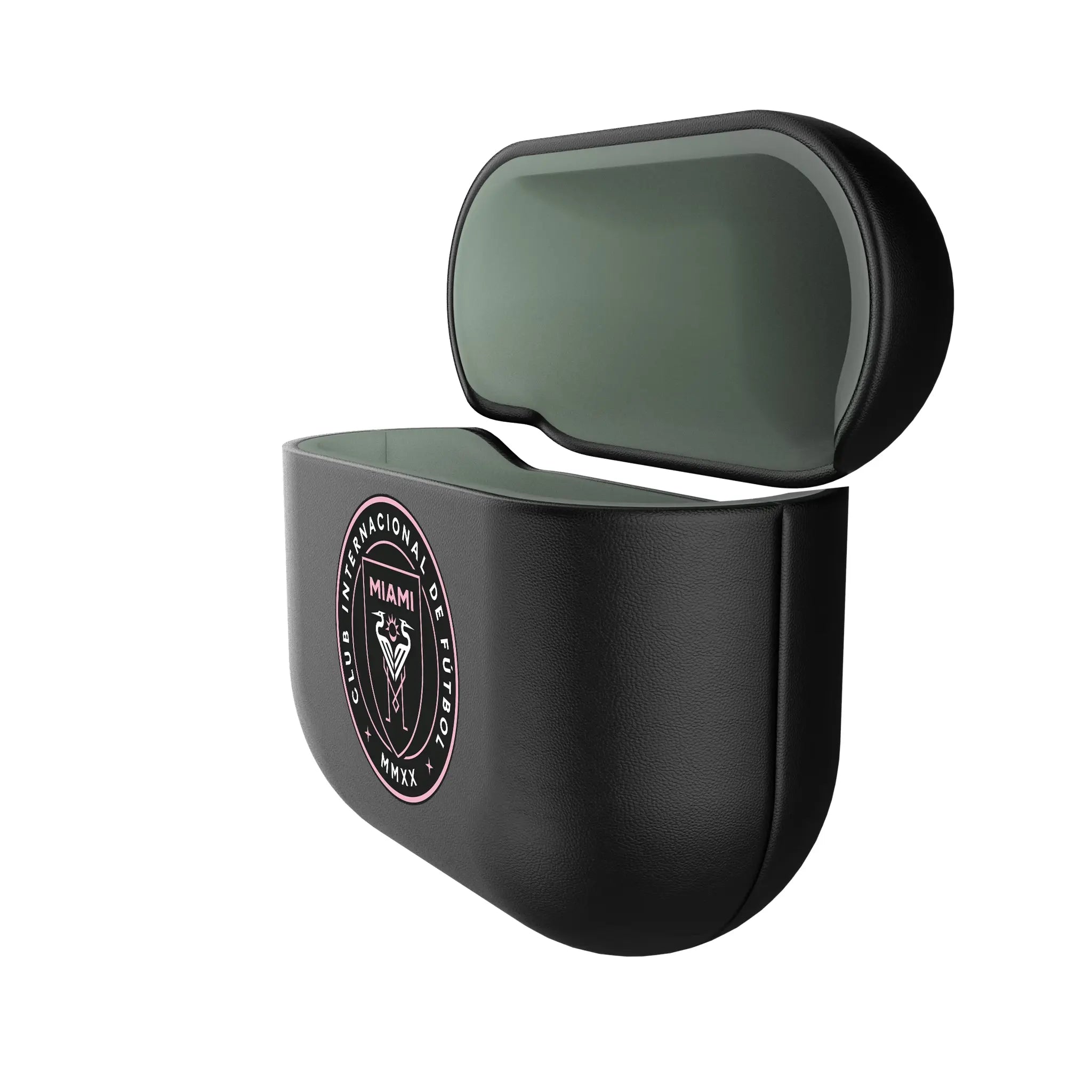 Inter Miami CF Insignia AirPods AirPod Case Cover - Isometric View#Device_AirPods 4