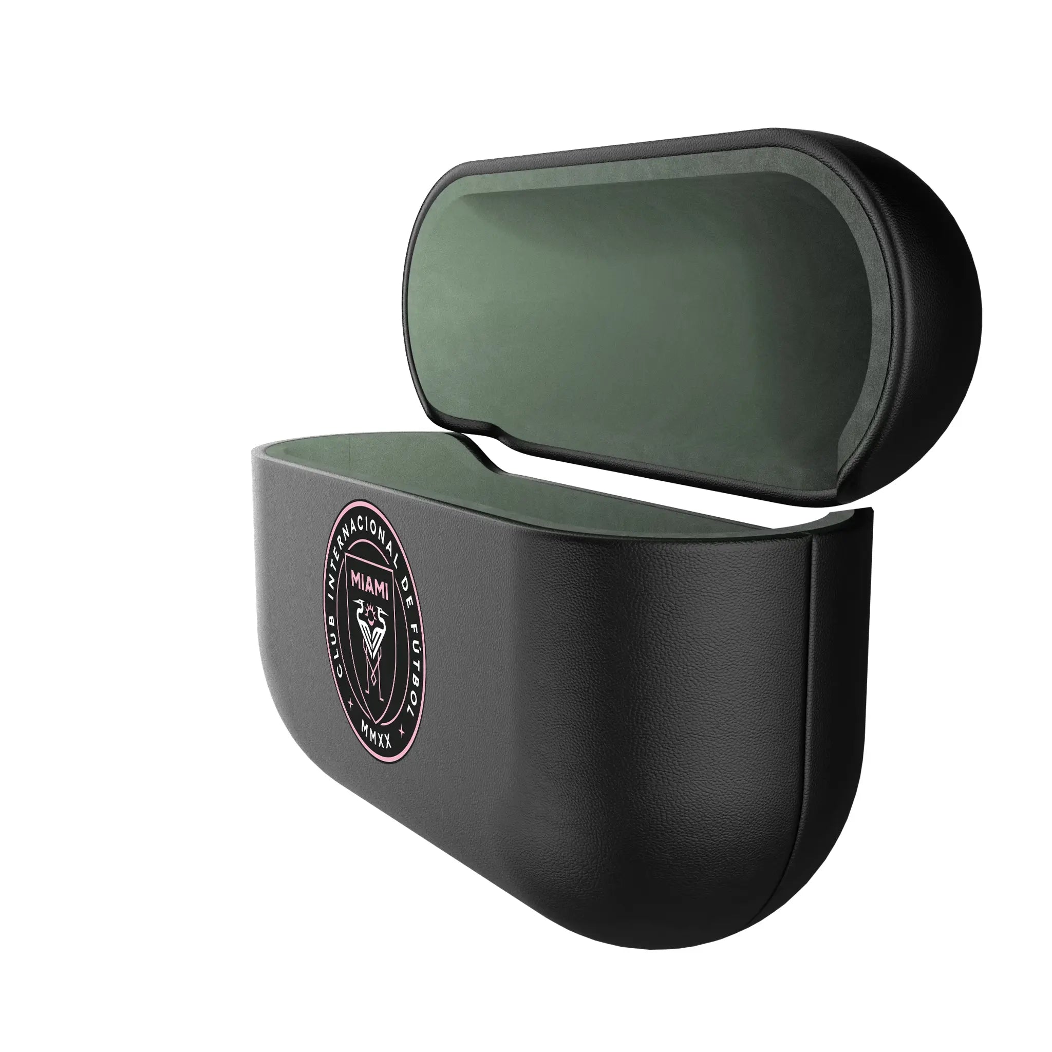 Inter Miami CF Insignia AirPods AirPod Case Cover - Isometric View#Device_AirPods Pro 1st Gen