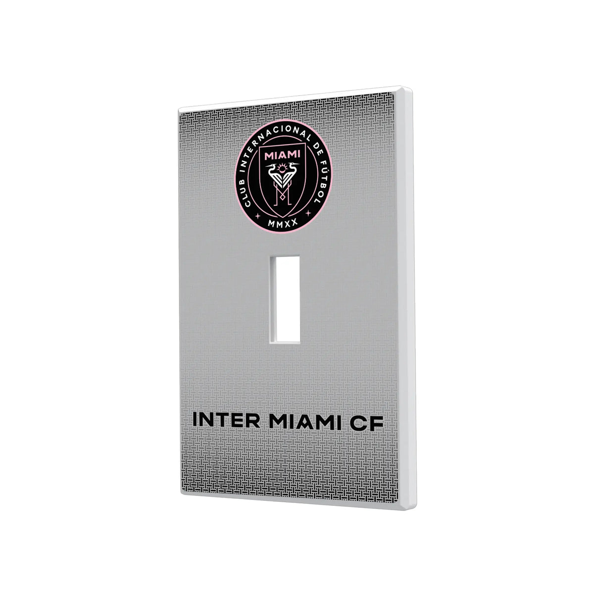 Inter Miami CF Linen Hidden-Screw Light Switch Plate#Style_Single Toggle