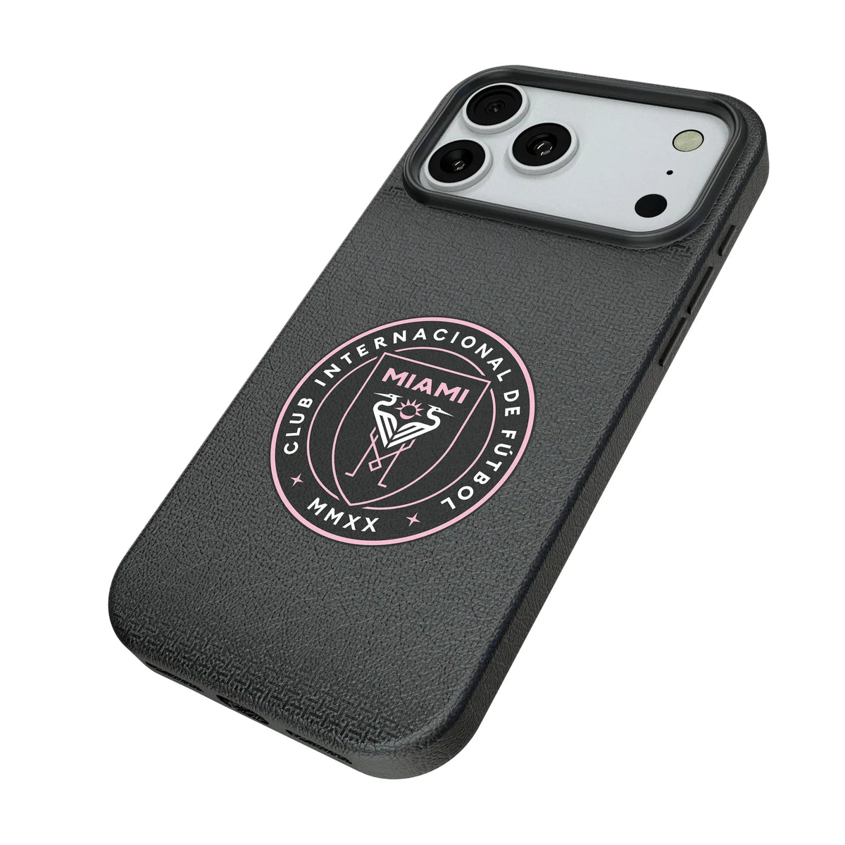 Inter Miami CF Linen iPhone MagSafe Compatible Phone Case for Apple iPhone - Isometric View#Device_iPhone 18 Pro Max