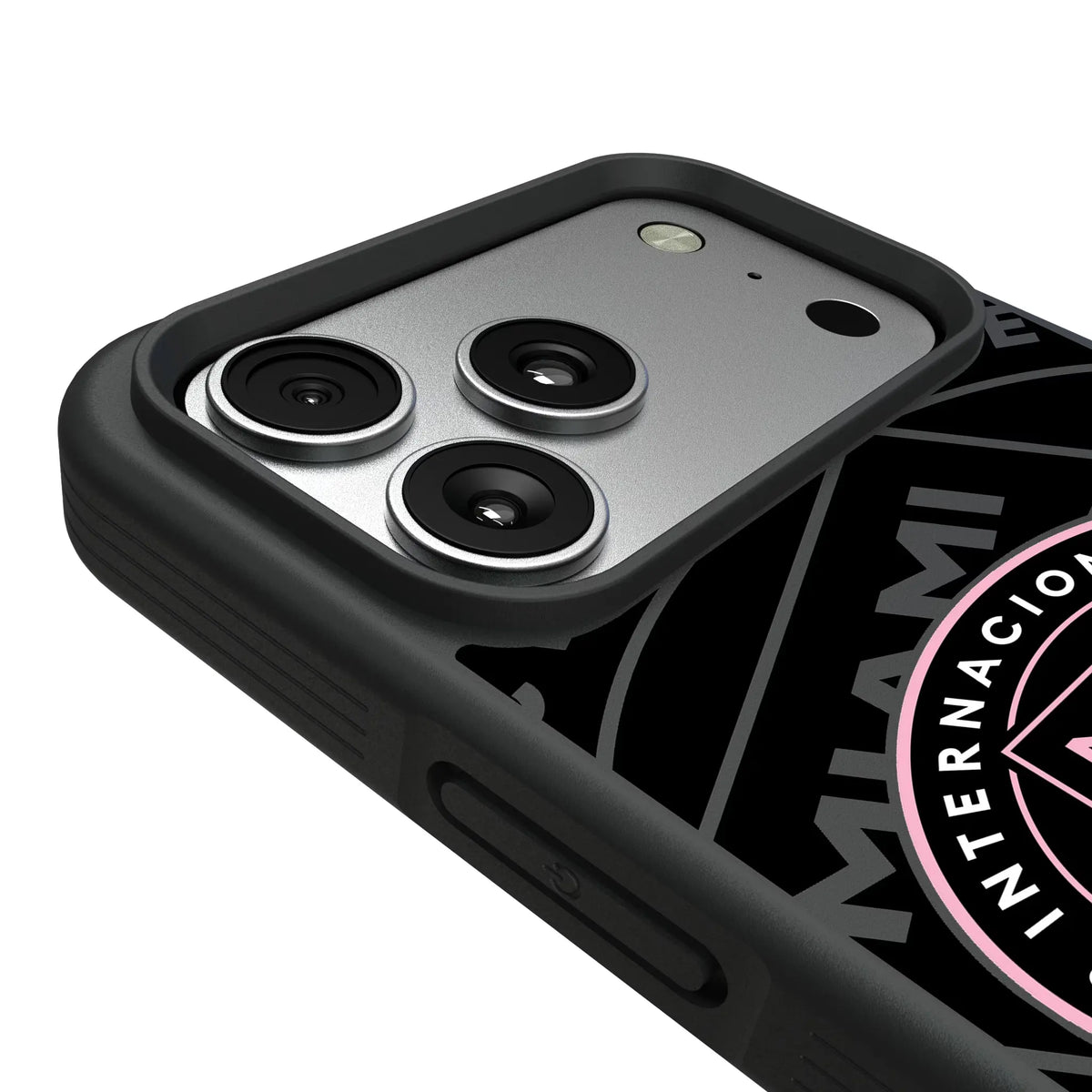 Inter Miami CF Monocolor Tilt iPhone Bump Phone Case for Apple iPhone - Detail#Device_iPhone 17 Pro Max