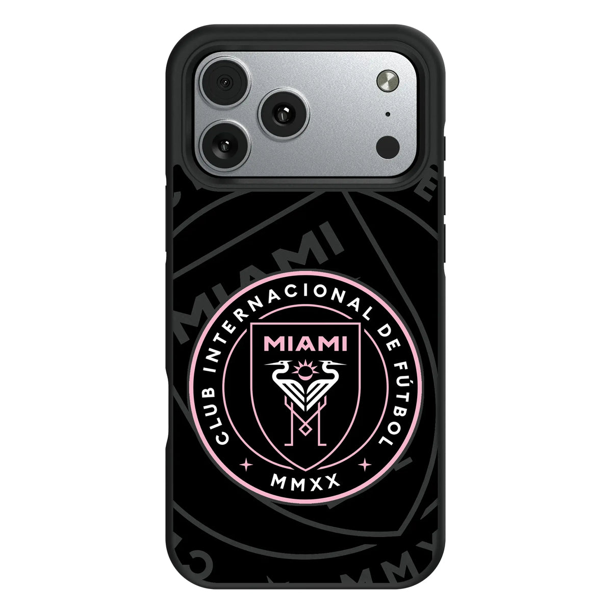 Inter Miami CF Monocolor Tilt iPhone Bump Phone Case for Apple iPhone#Device_iPhone 17 Pro Max