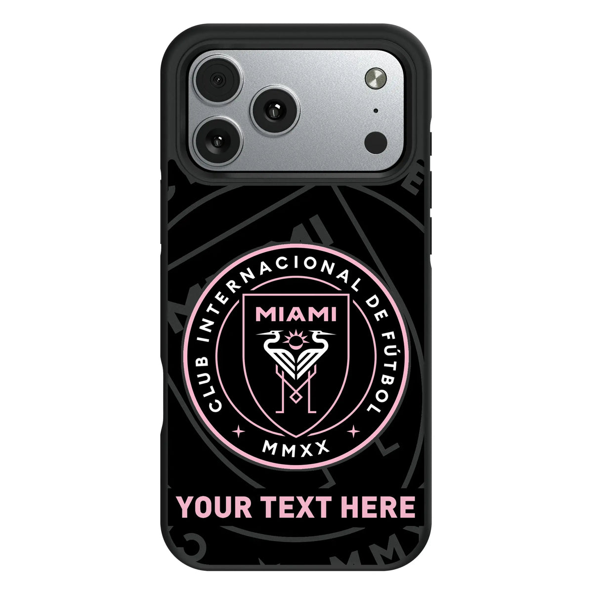 Inter Miami CF Personalized Tilt iPhone Bump Phone Case for Apple iPhone#Device_iPhone 17 Pro Max