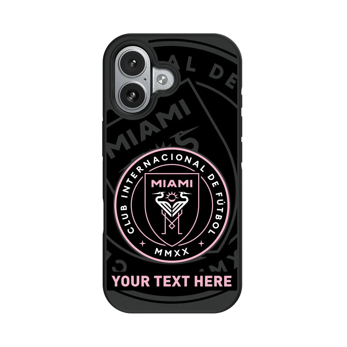 Inter Miami CF Personalized Tilt iPhone Bump Phone Case for Apple iPhone#Device_iPhone 17