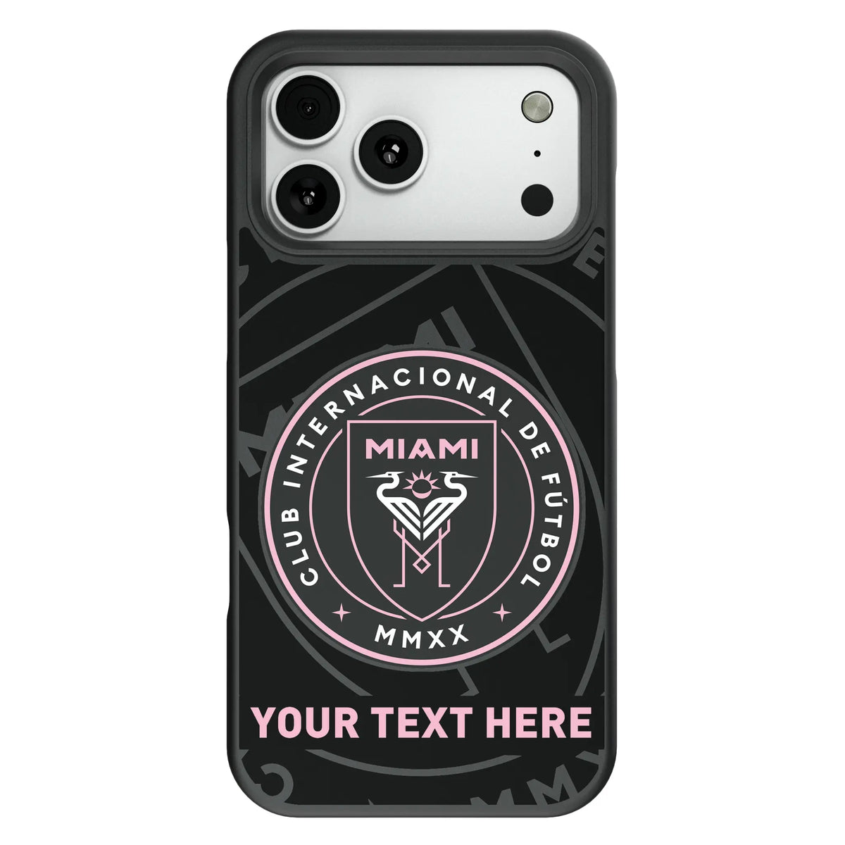 Inter Miami CF Personalized Tilt Bump Phone Case for Apple iPhone