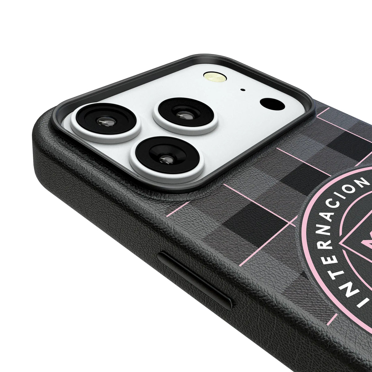 Inter Miami CF Plaid iPhone MagSafe Compatible Phone Case for Apple iPhone - Detail#Device_iPhone 18 Pro