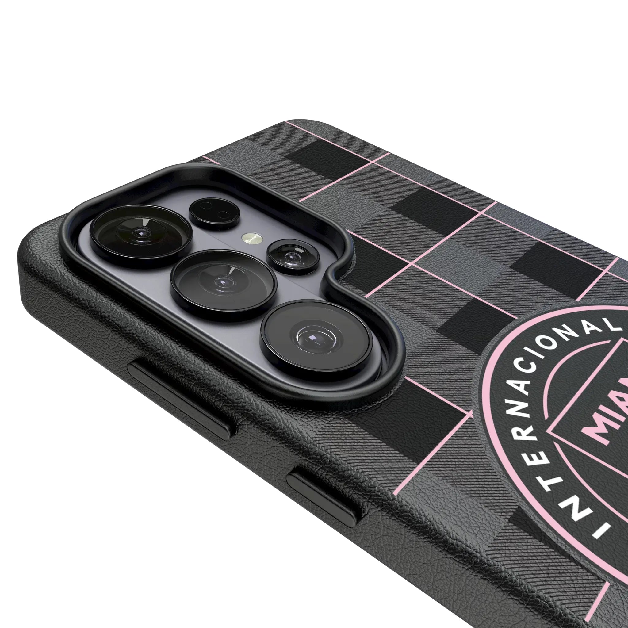 Inter Miami CF Plaid Galaxy MagSafe Compatible Phone Case for Samsung Galaxy - Detail#Device_Galaxy S26 Ultra