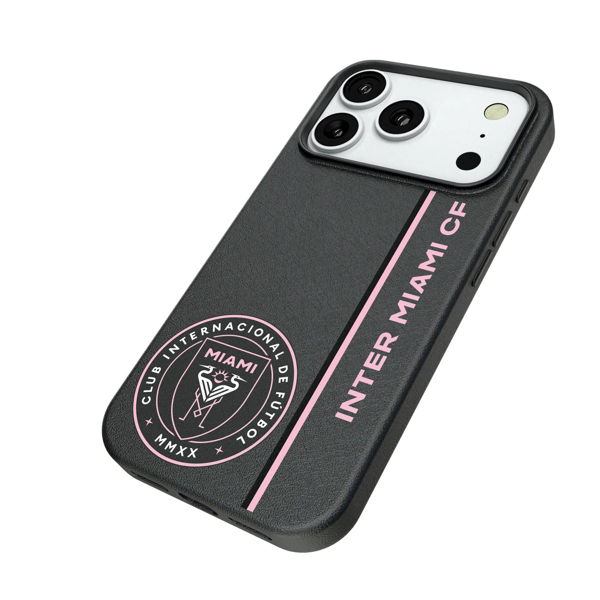 Inter Miami CF Sidebar iPhone MagSafe Compatible Phone Case for Apple iPhone - Isometric View#Device_iPhone 18 Pro