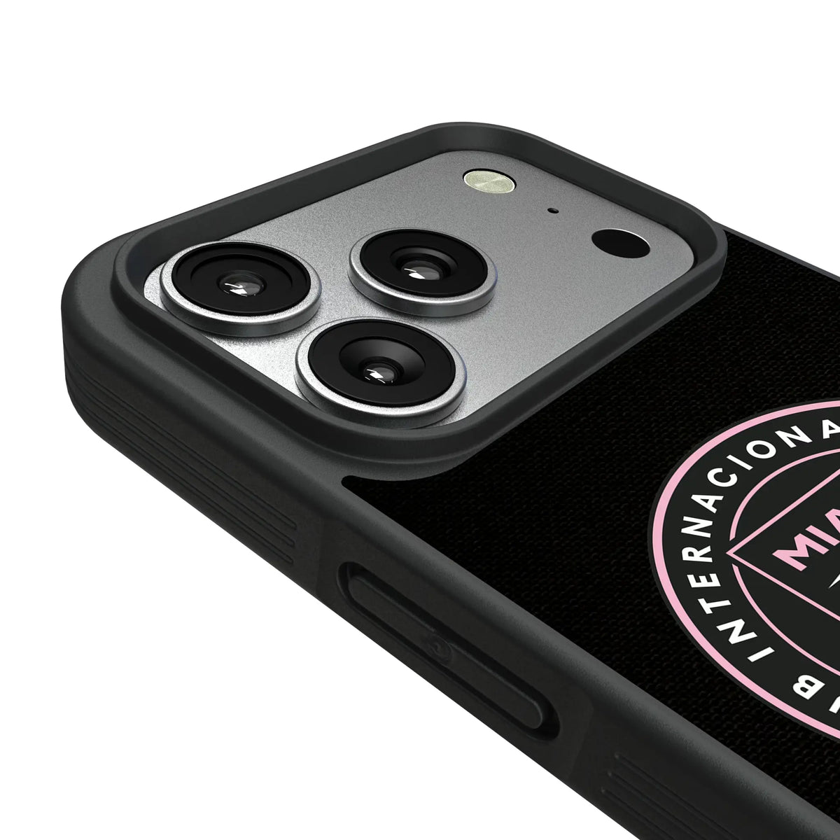 Inter Miami CF Stripe iPhone Bump Phone Case for Apple iPhone - Detail#Device_iPhone 17 Pro