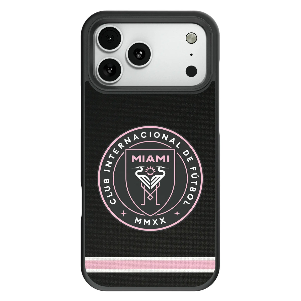 Inter Miami CF Stripe Bump Phone Case for Apple iPhone