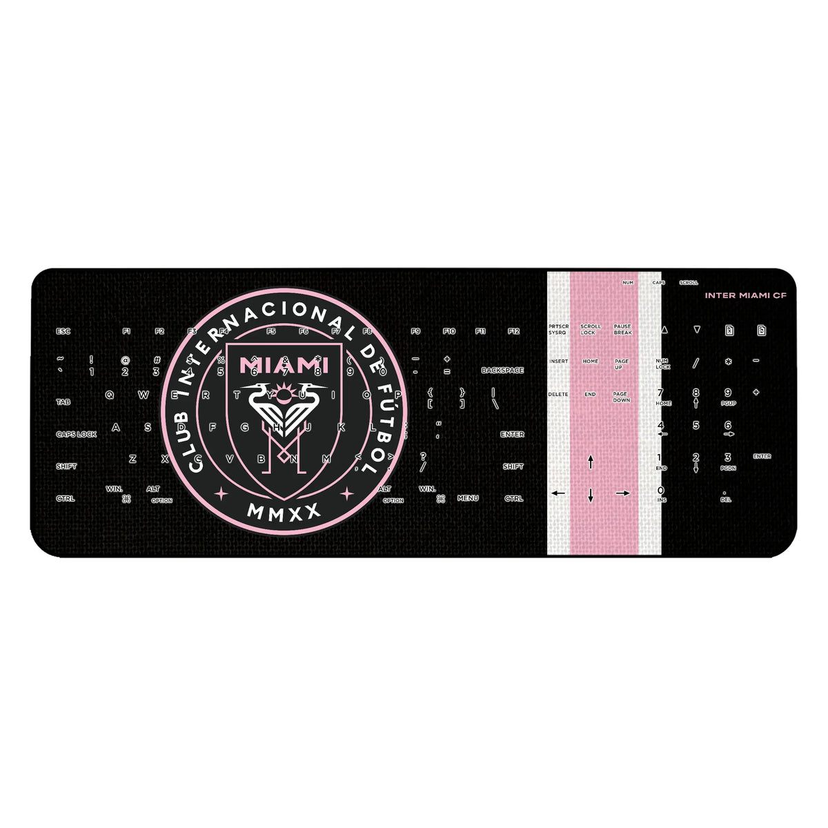 Inter Miami CF Stripe Wireless USB Keyboard