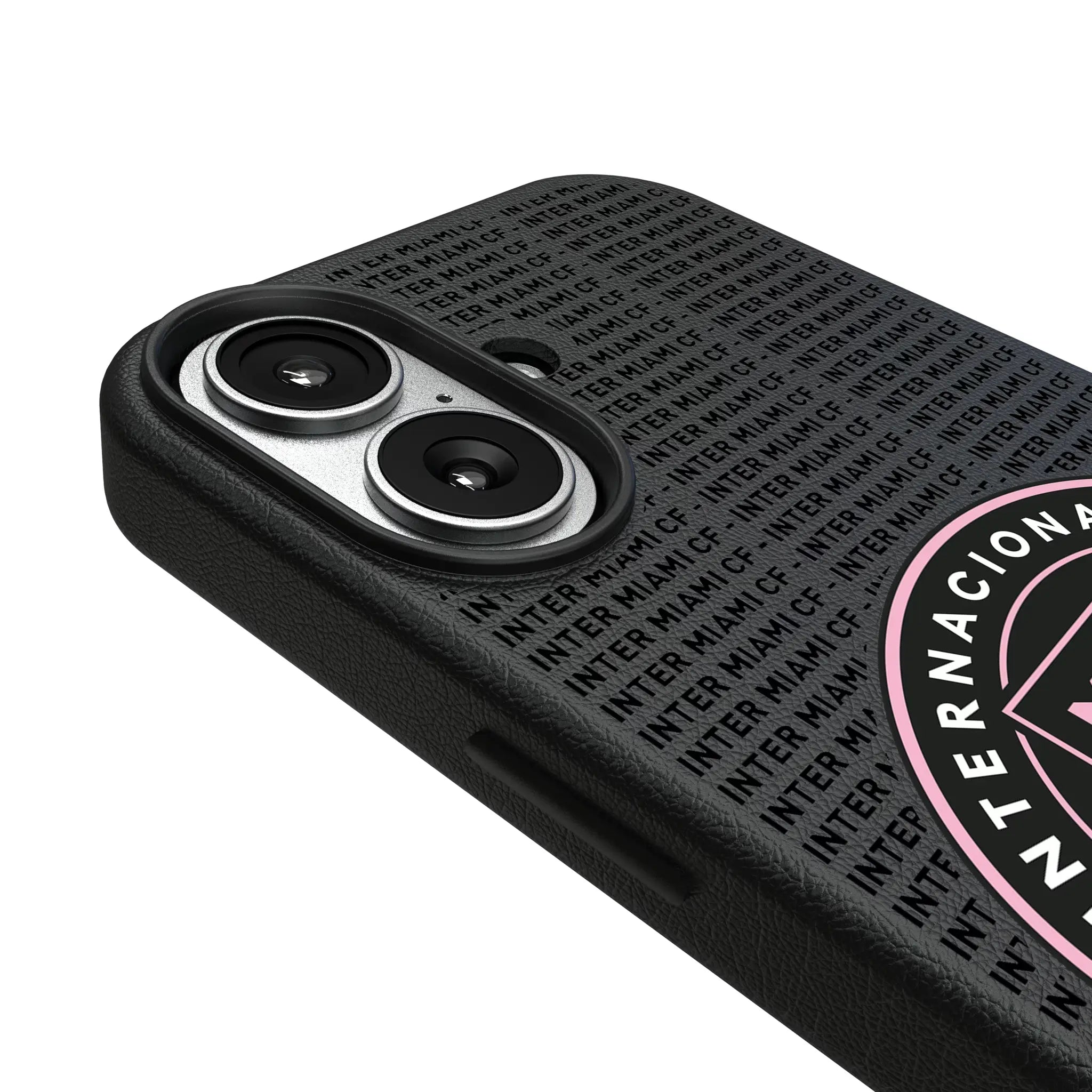 Inter Miami CF Text Backdrop iPhone MagSafe Compatible Phone Case for Apple iPhone - Detail#Device_iPhone 17