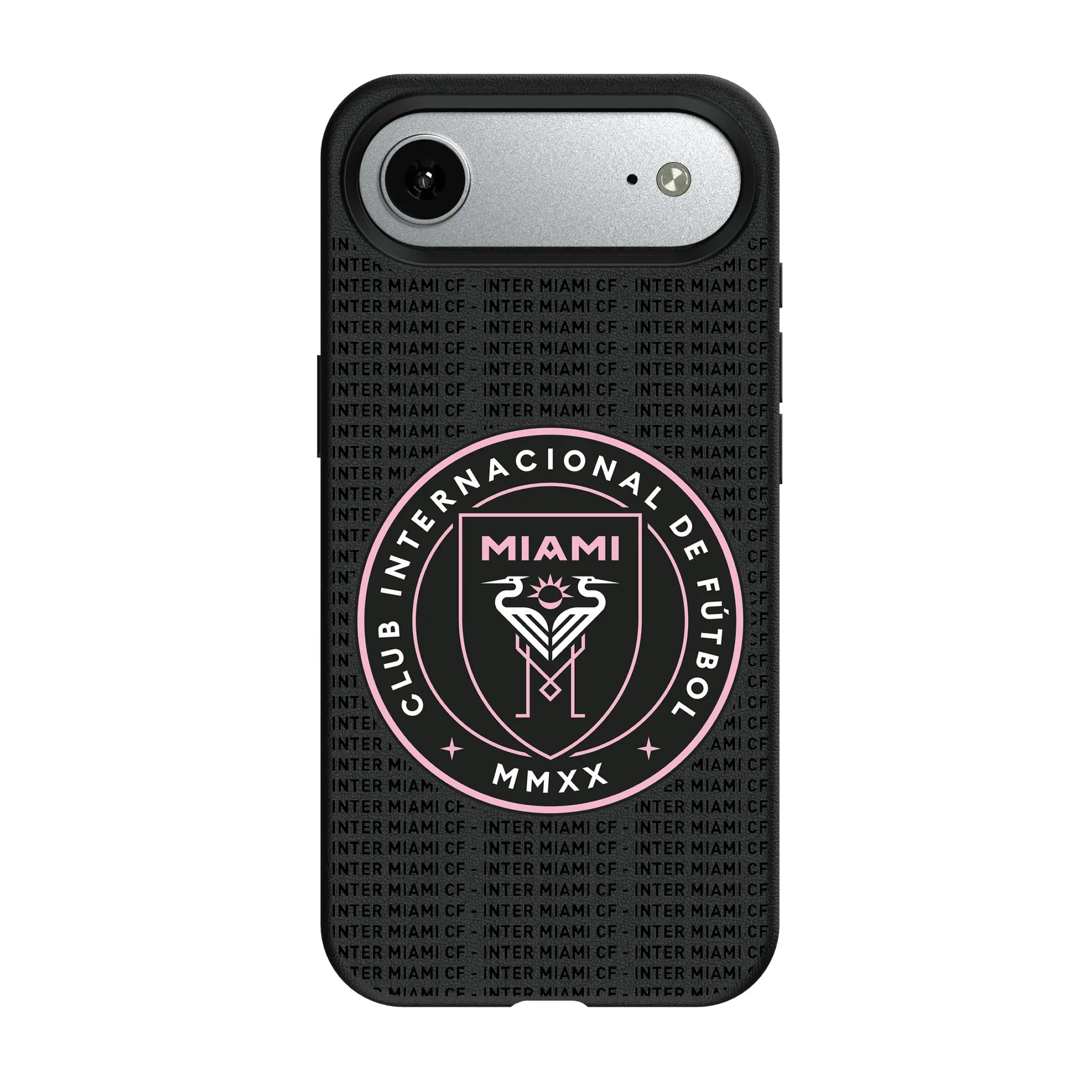 Inter Miami CF Text Backdrop iPhone MagSafe Compatible Phone Case for Apple iPhone#Device_iPhone Air