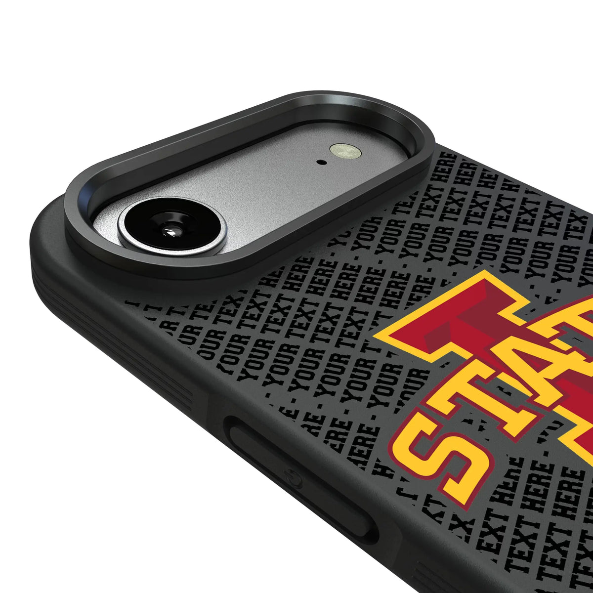 Iowa State University Cyclones Personalized EndZone Plus iPhone Bump Phone Case for Apple iPhone - Detail#Device_iPhone Air