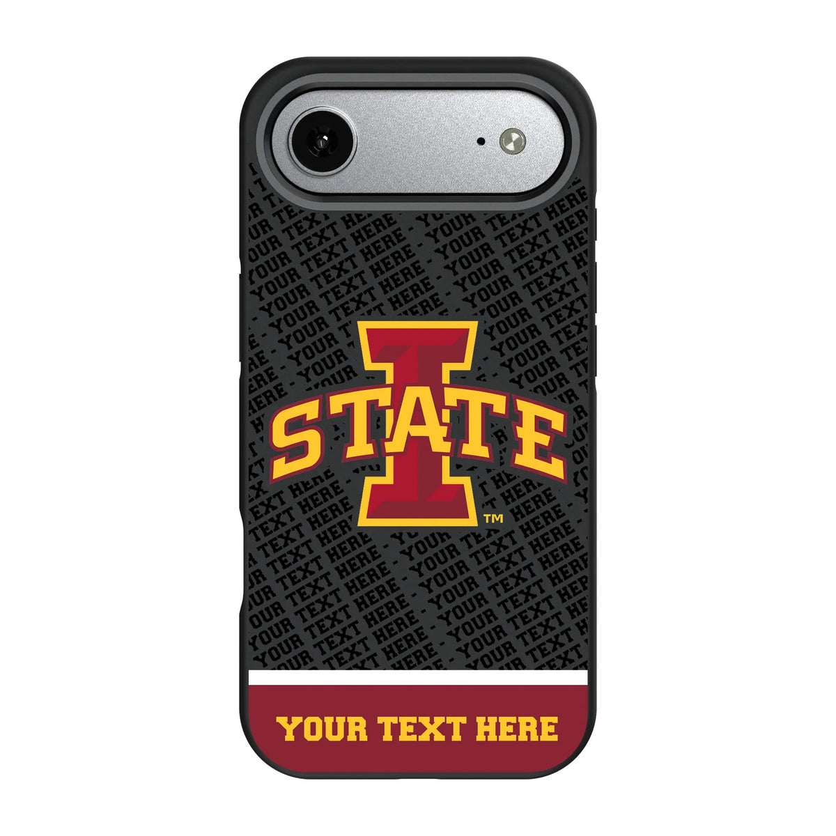 Iowa State University Cyclones Personalized EndZone Plus iPhone Bump Phone Case for Apple iPhone#Device_iPhone Air