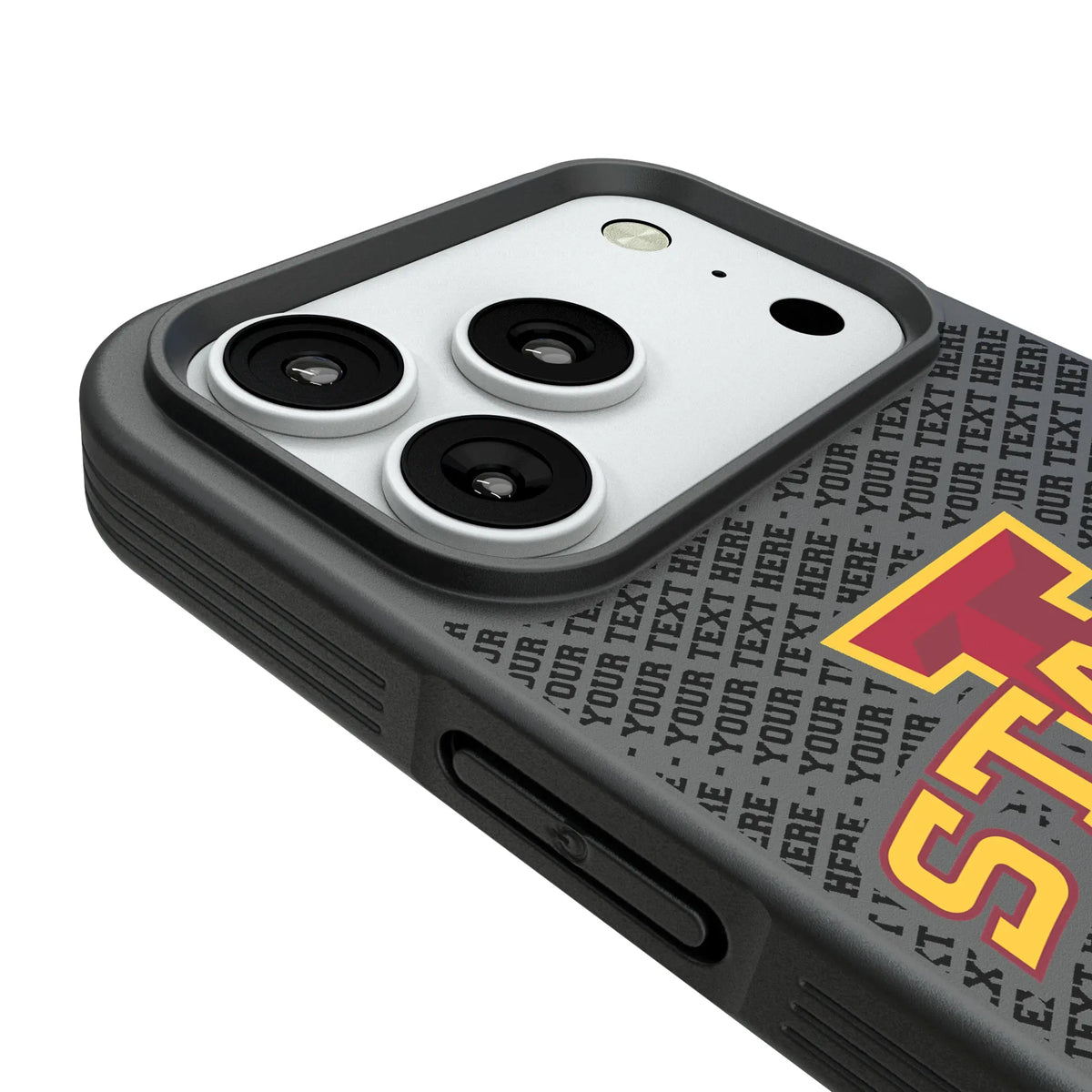 Iowa State University Cyclones Personalized EndZone Plus iPhone Bump Phone Case for Apple iPhone - Detail#Device_iPhone 18 Pro