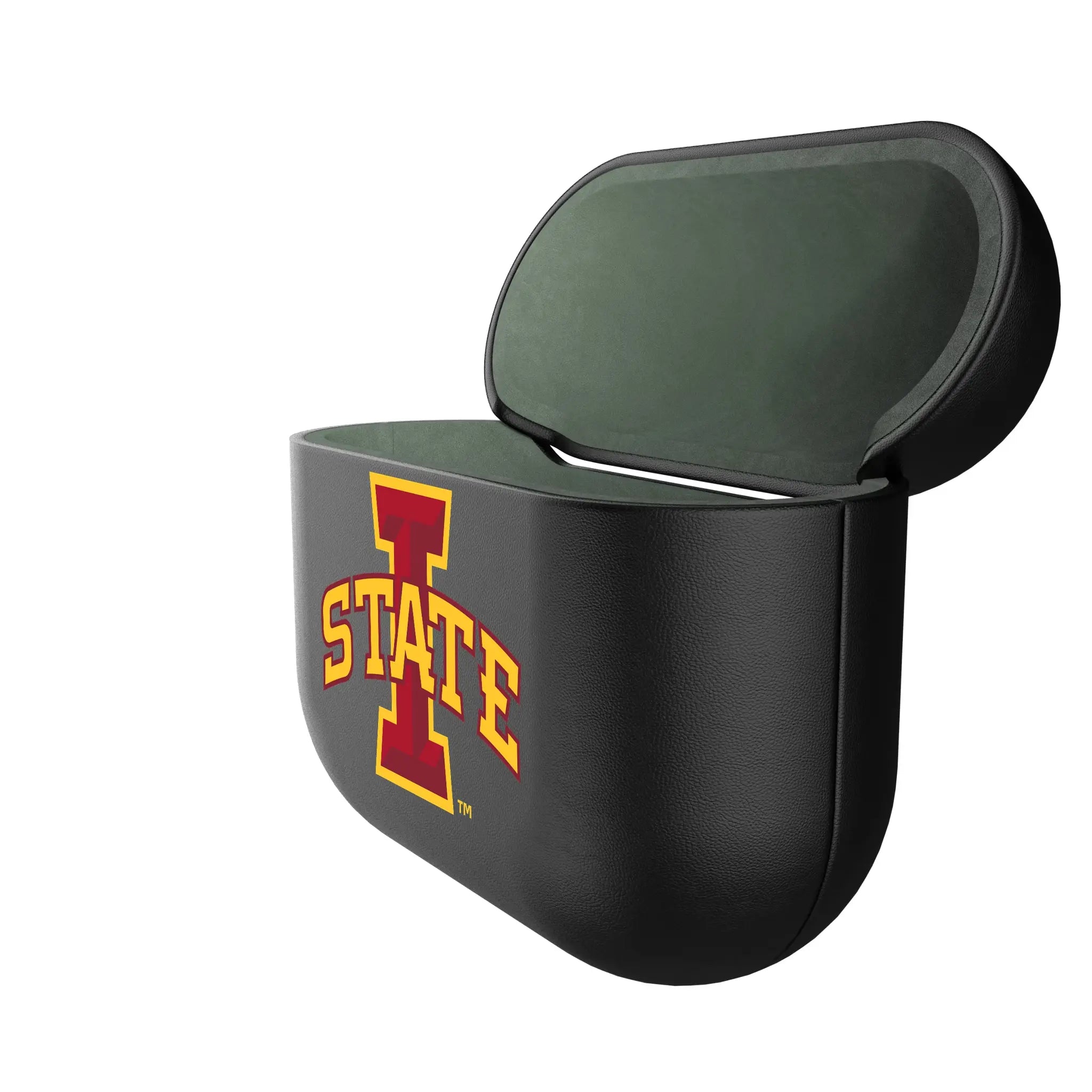 Iowa State University Cyclones Personalized Insignia AirPods AirPod Case Cover - Isometric View#Device_AirPods 3rd Gen