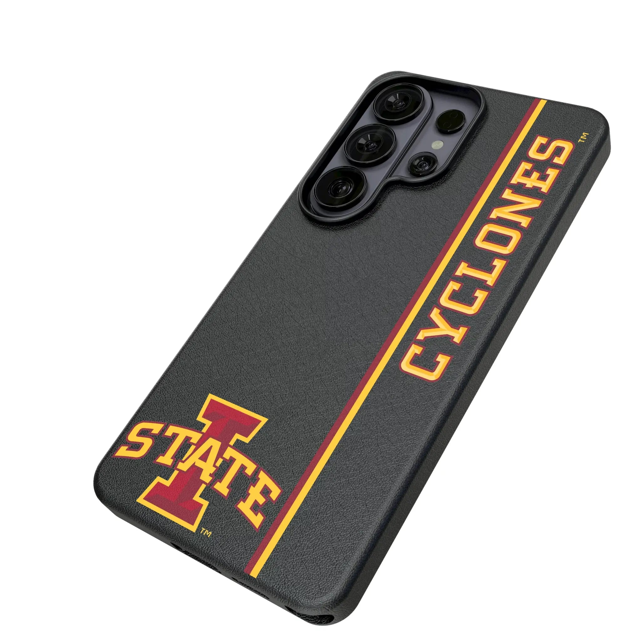 Iowa State University Cyclones Sidebar Galaxy MagSafe Compatible Phone Case for Samsung Galaxy - Isometric View#Device_Galaxy S26 Ultra