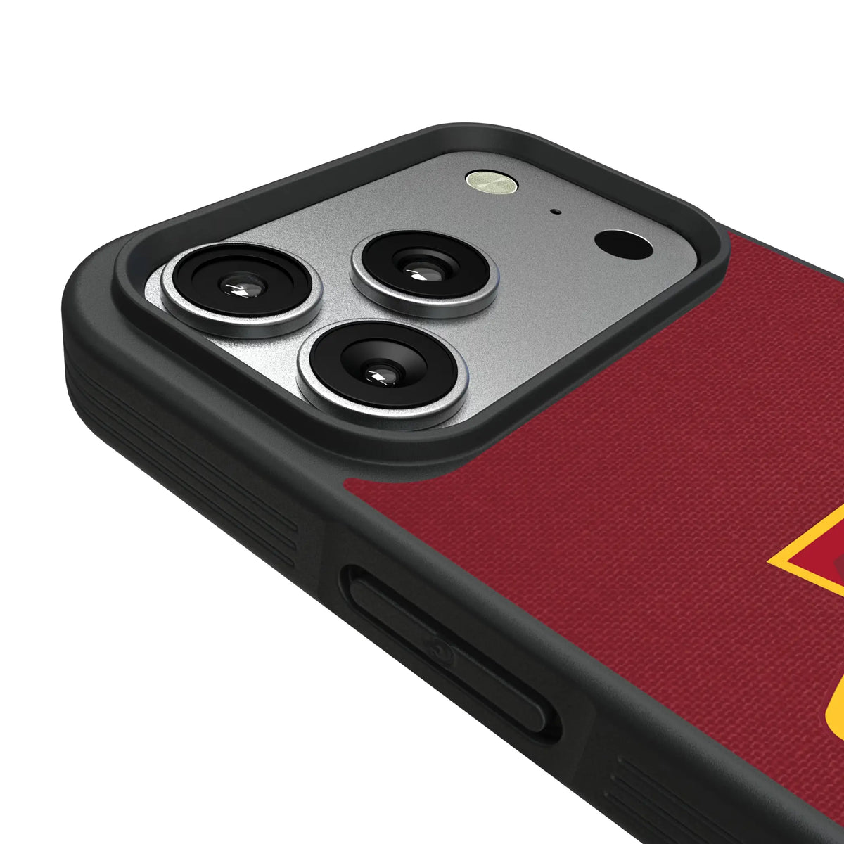 Iowa State University Cyclones Solid iPhone Bump Phone Case for Apple iPhone - Detail#Device_iPhone 17 Pro