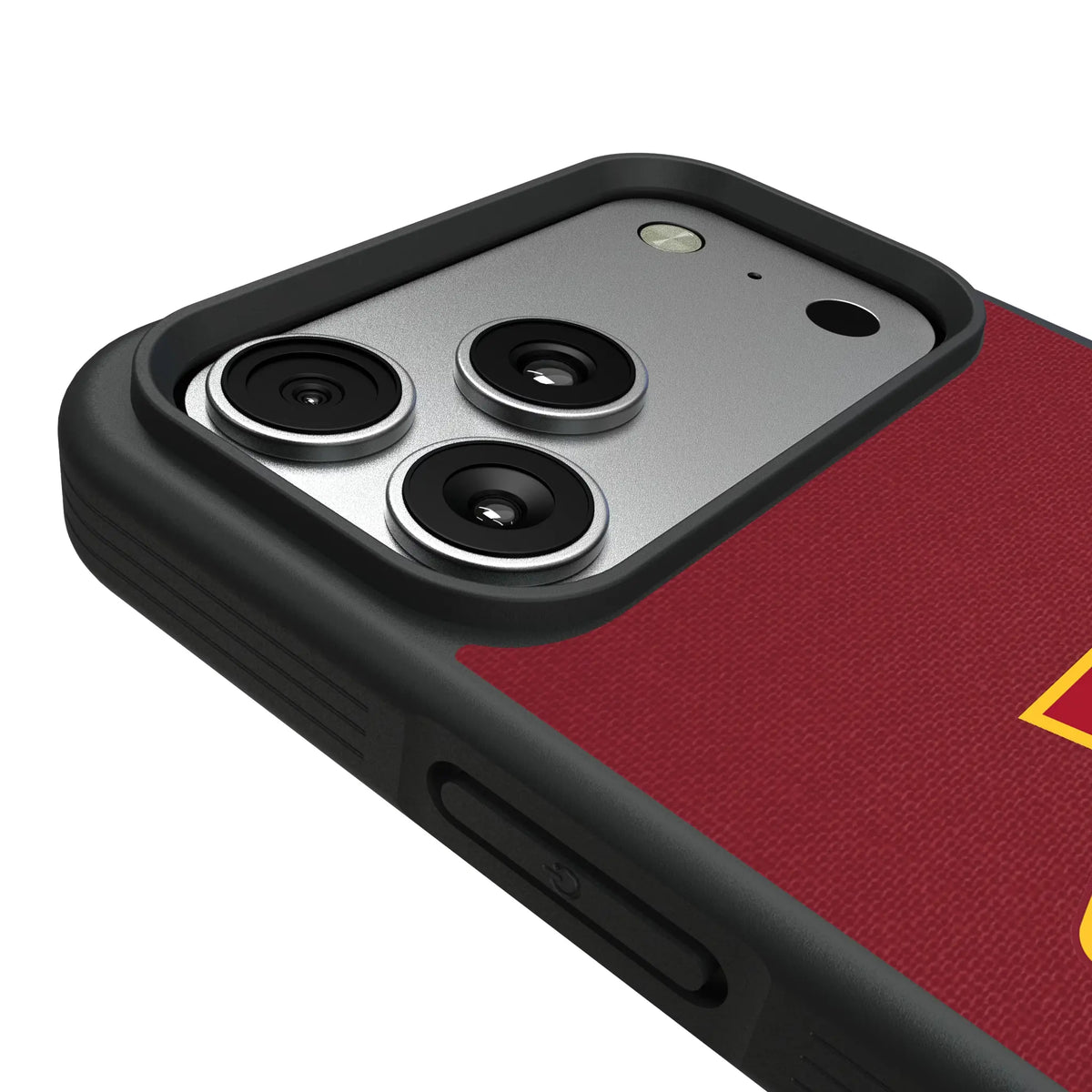 Iowa State University Cyclones Solid iPhone Bump Phone Case for Apple iPhone - Detail#Device_iPhone 17 Pro Max