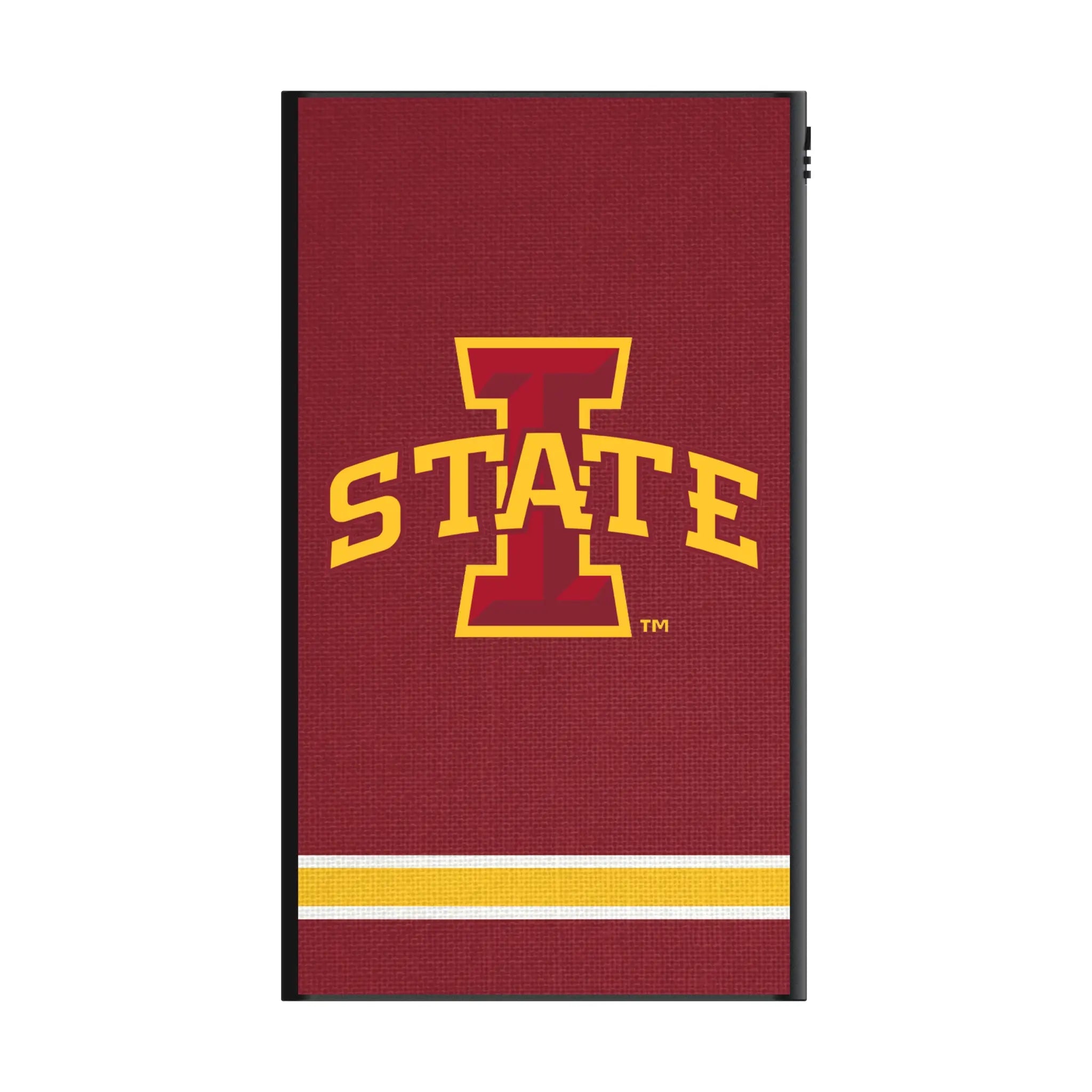 Iowa State University Cyclones Stripe 5000mAh Flat Power Bank