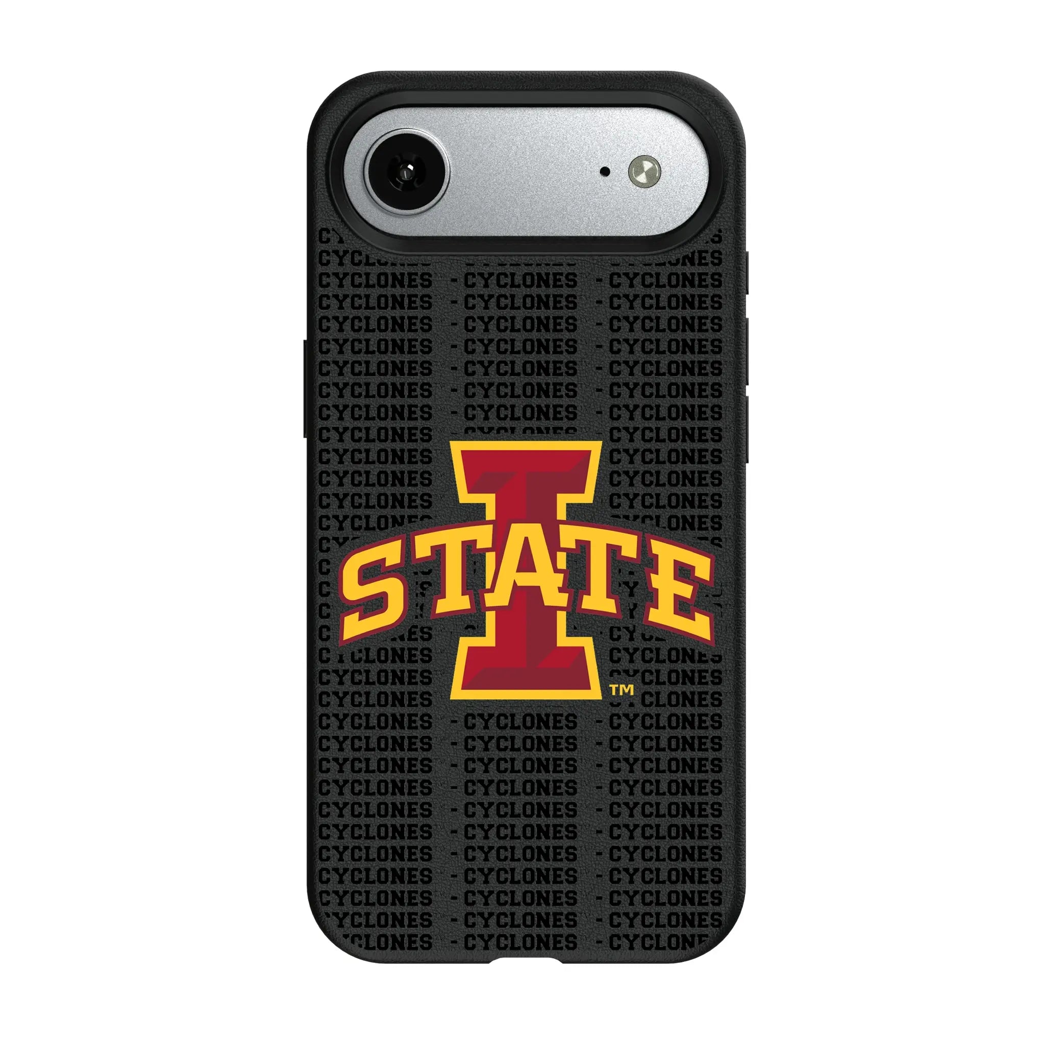 Iowa State University Cyclones Text Backdrop iPhone MagSafe Compatible Phone Case for Apple iPhone#Device_iPhone Air