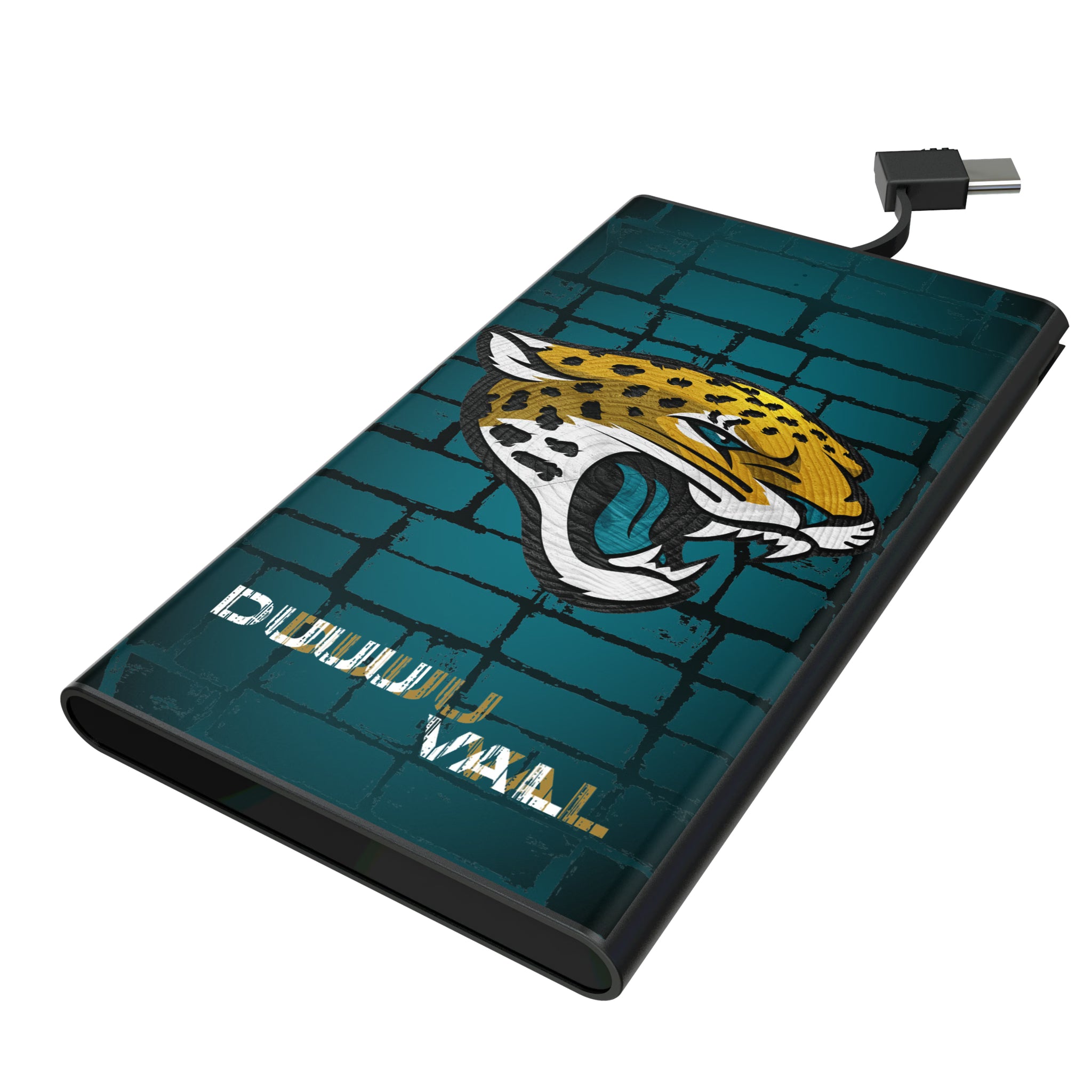 Jacksonville Jaguars Brick 5000mAh Flat Powerbank